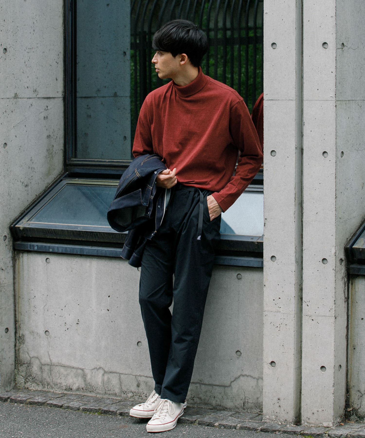 身長：180cm サイズ：L