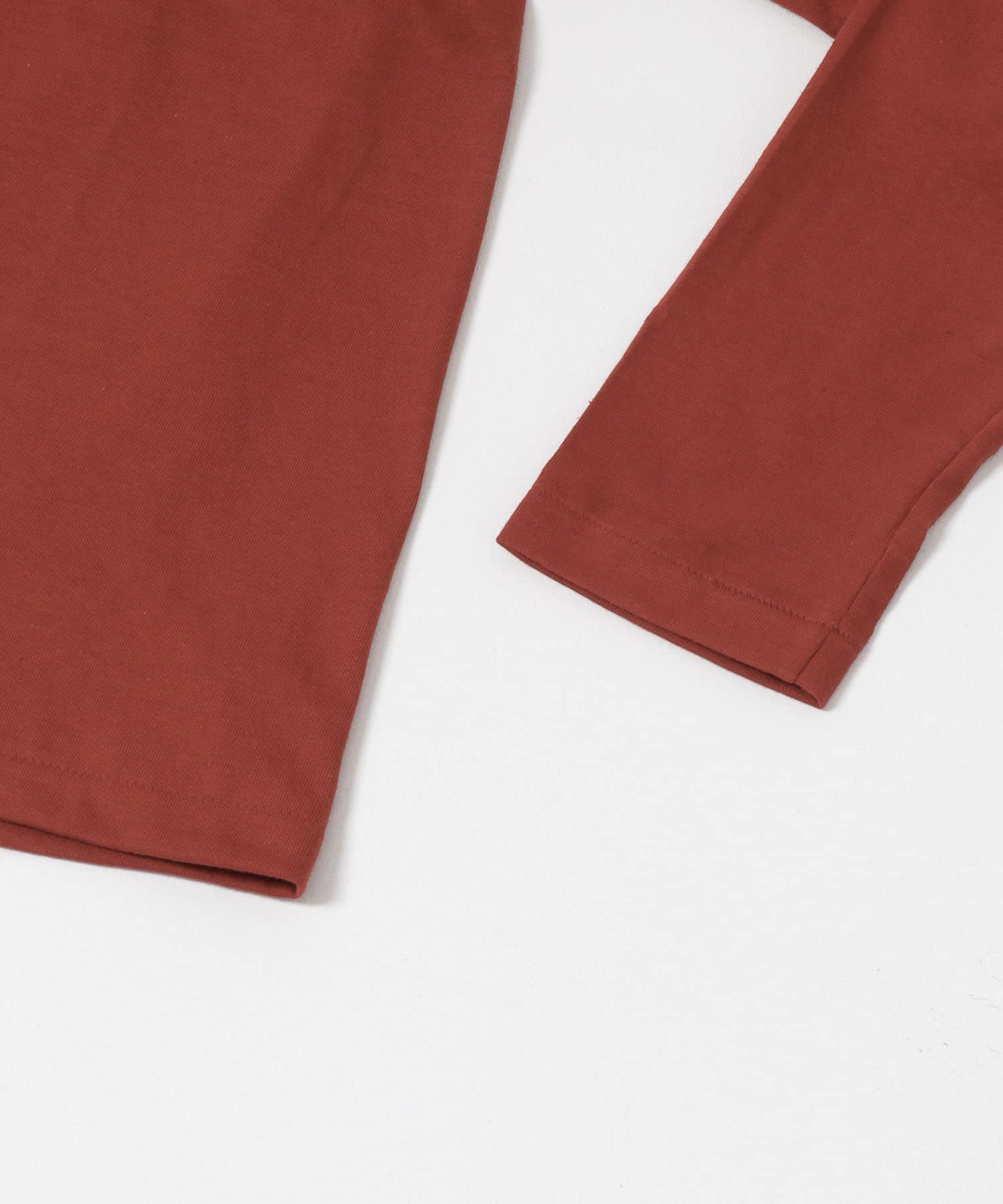 『別注』久米繊維×URBAN RESEARCH　タートルネックロングスリーブTシャツ RED M