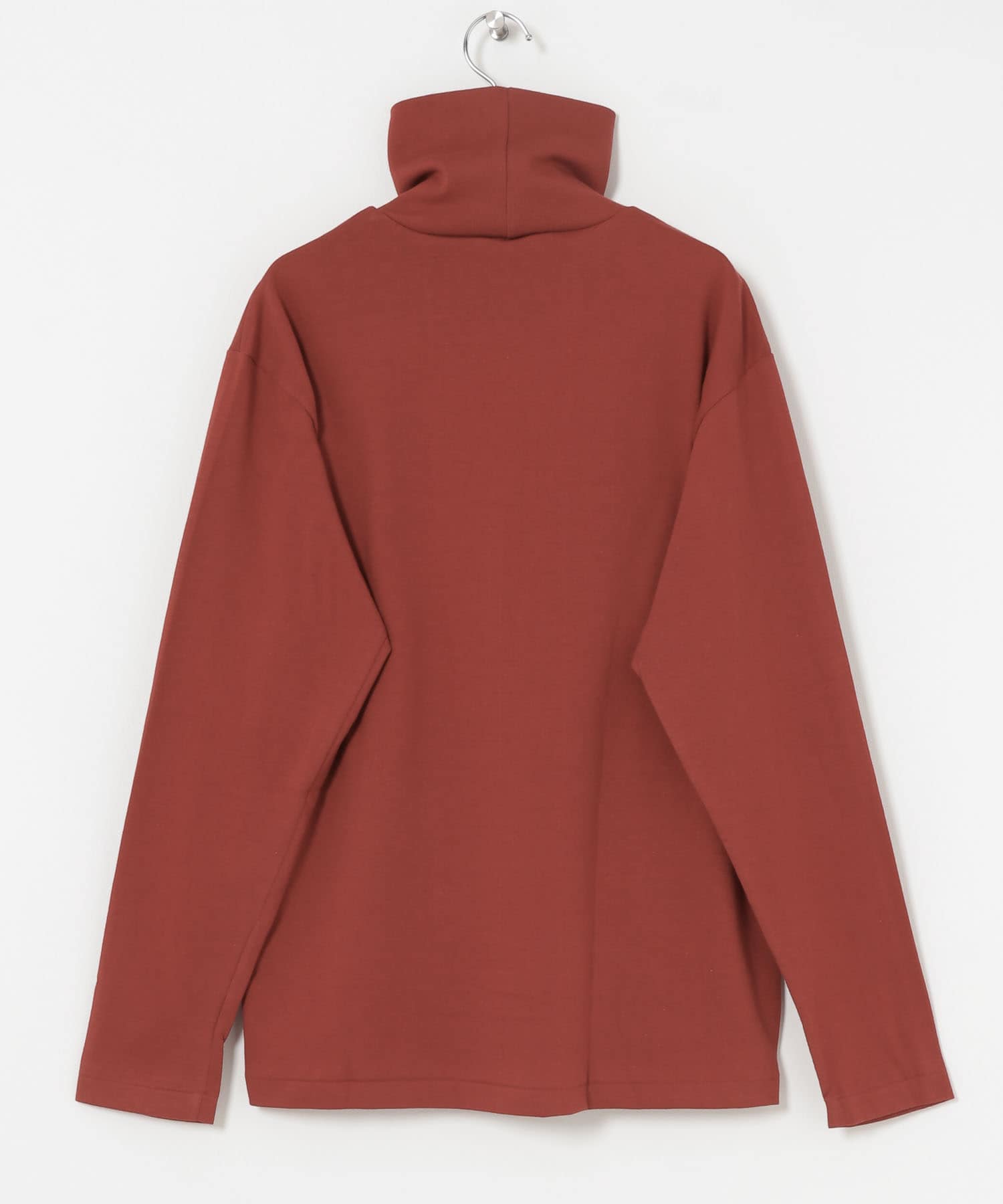 『別注』久米繊維×URBAN RESEARCH　タートルネックロングスリーブTシャツ RED M