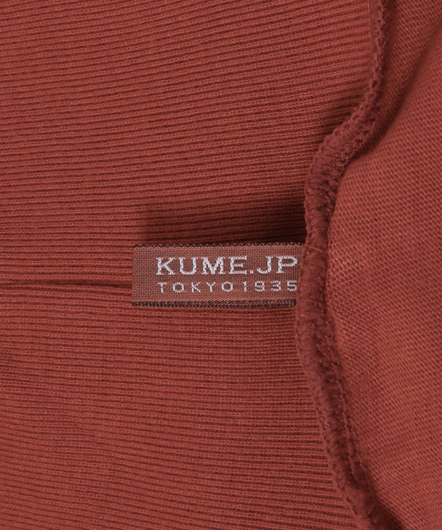 『別注』久米繊維×URBAN RESEARCH　タートルネックロングスリーブTシャツ RED M