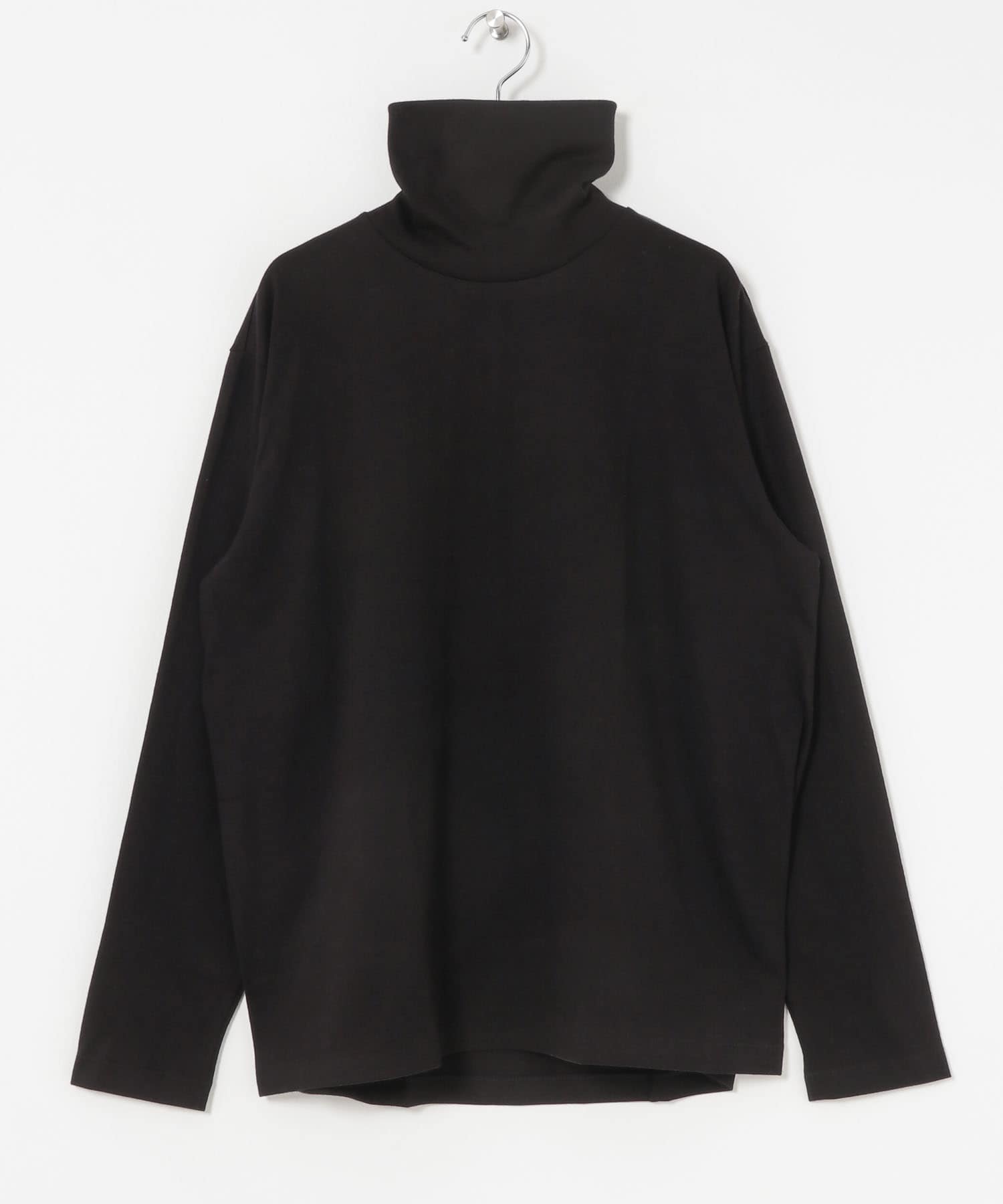 『別注』久米繊維×URBAN RESEARCH　タートルネックロングスリーブTシャツ BLACK M