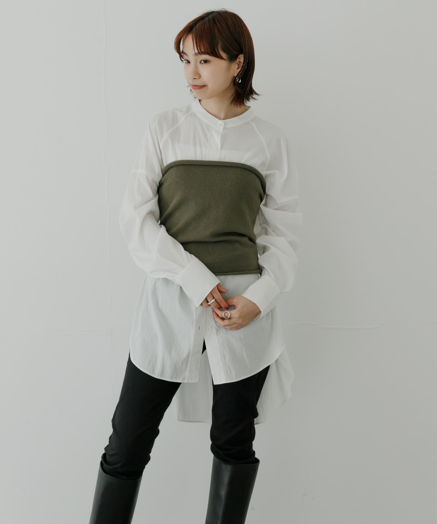 身長：161cm サイズ：FREE