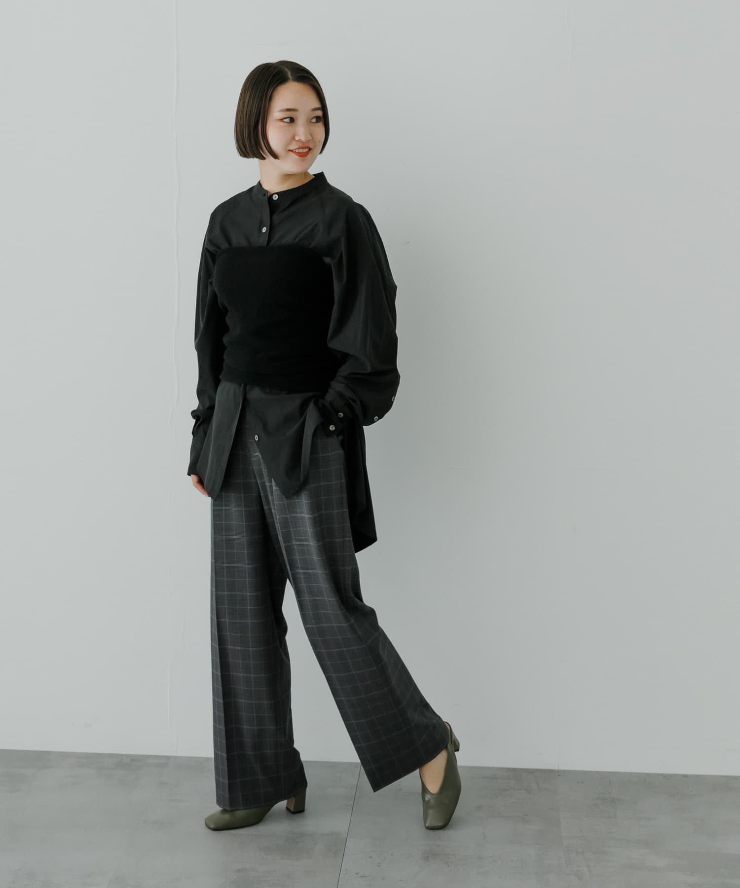 身長：162cm サイズ：FREE