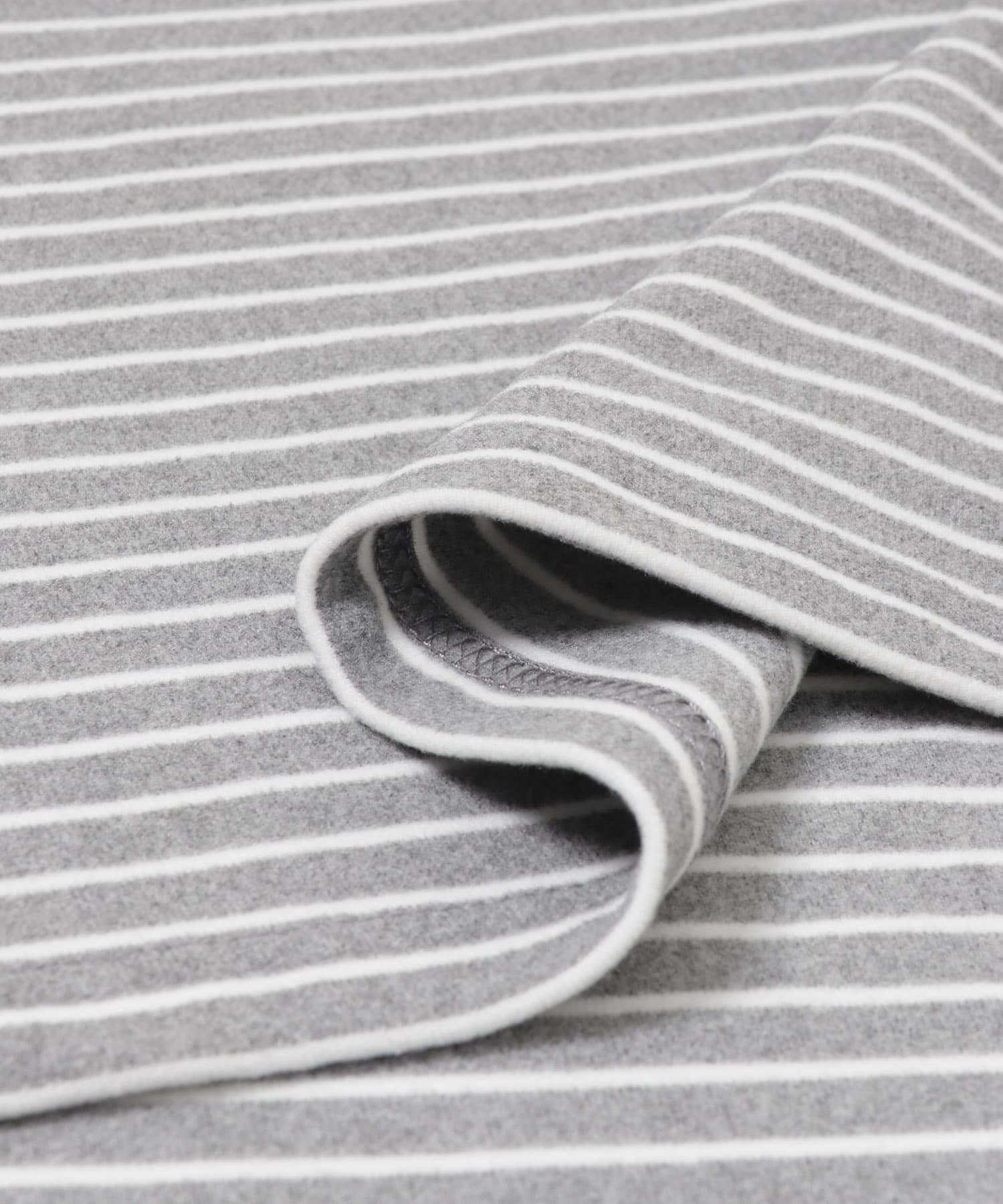 起毛ボーダールーズタートルTシャツ LT GRAY M