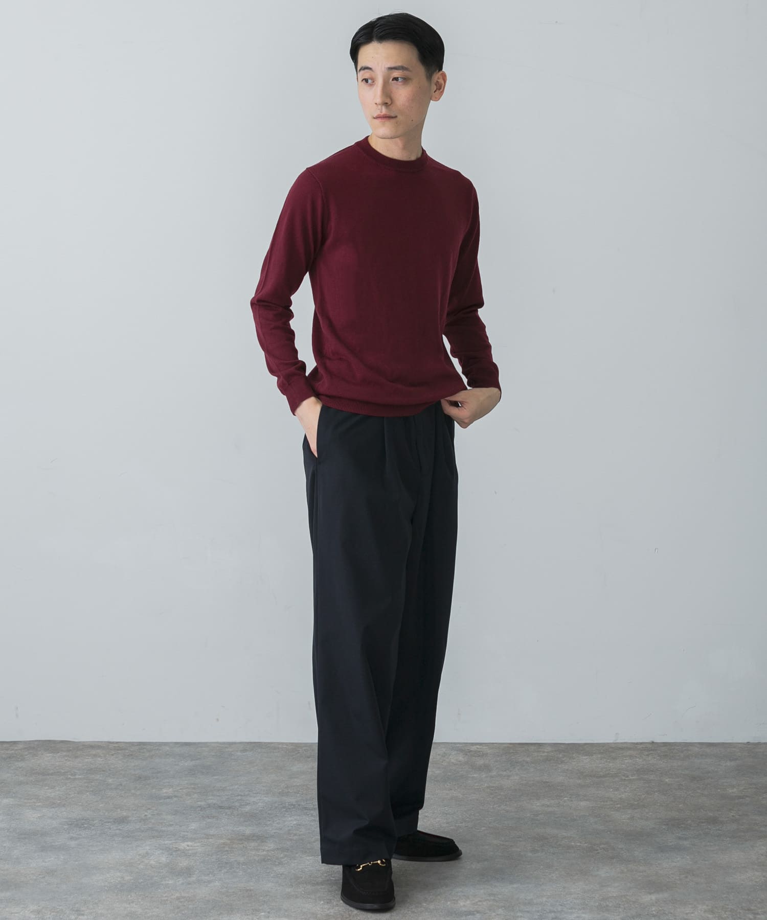 身長：180cm サイズ：L