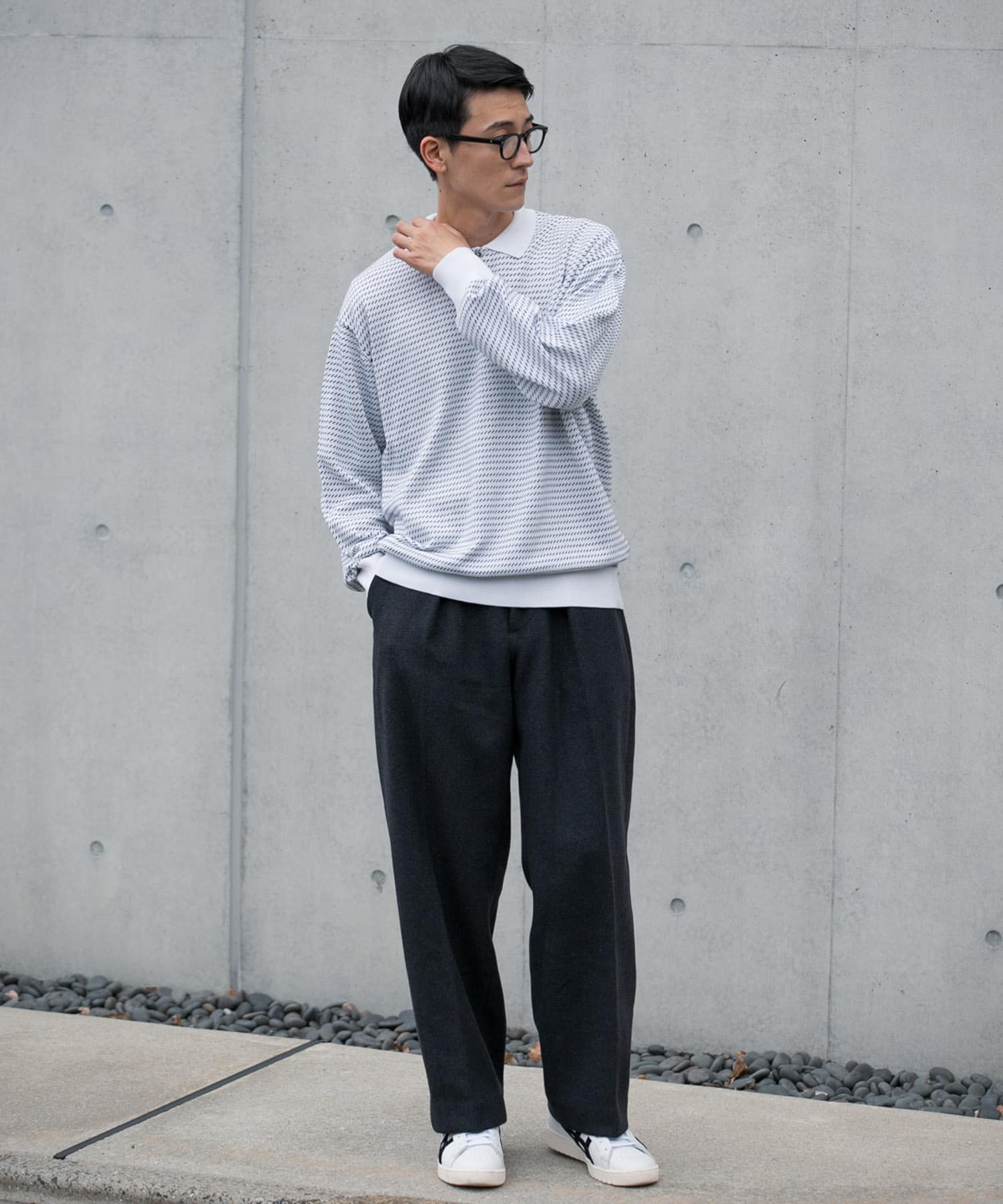 身長：180cm サイズ：L