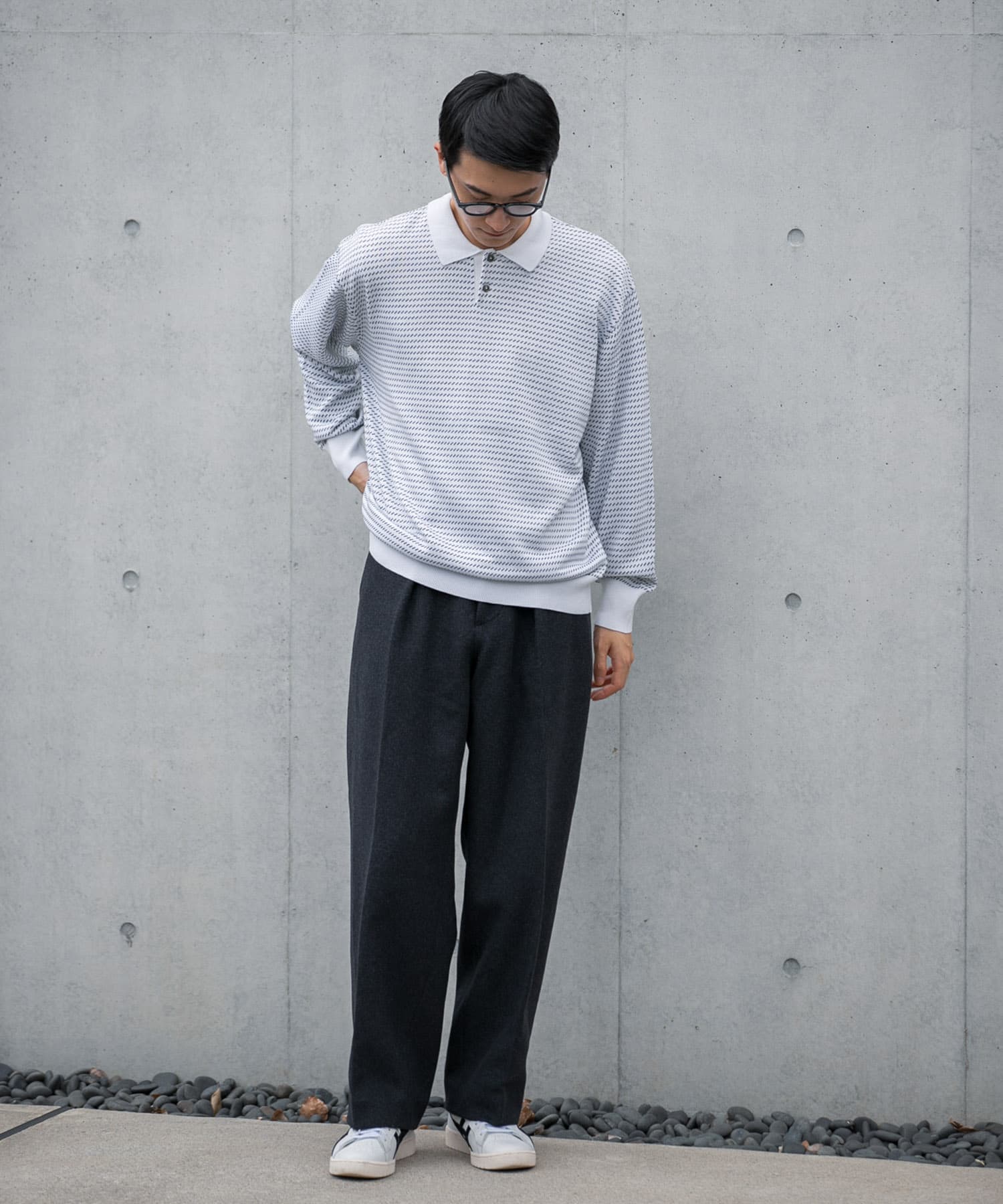 身長：180cm サイズ：L