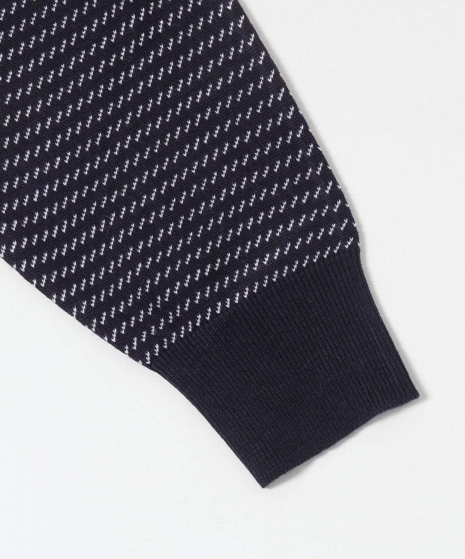 12Gバーズアイポロニット NAVY M