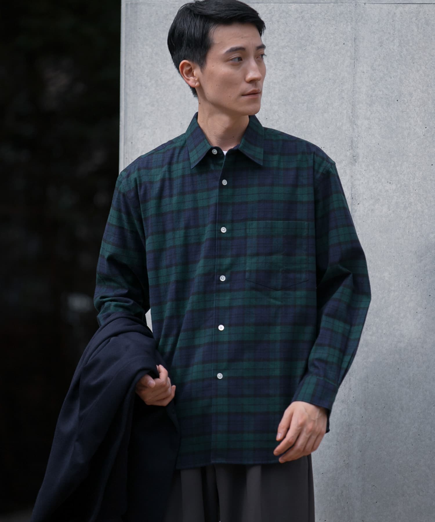 身長：180cm サイズ：L
