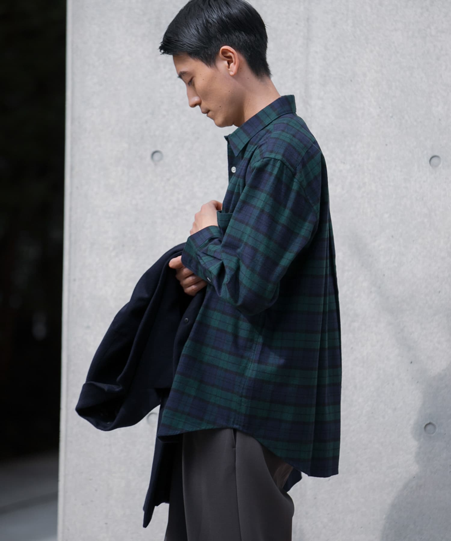 身長：180cm サイズ：L