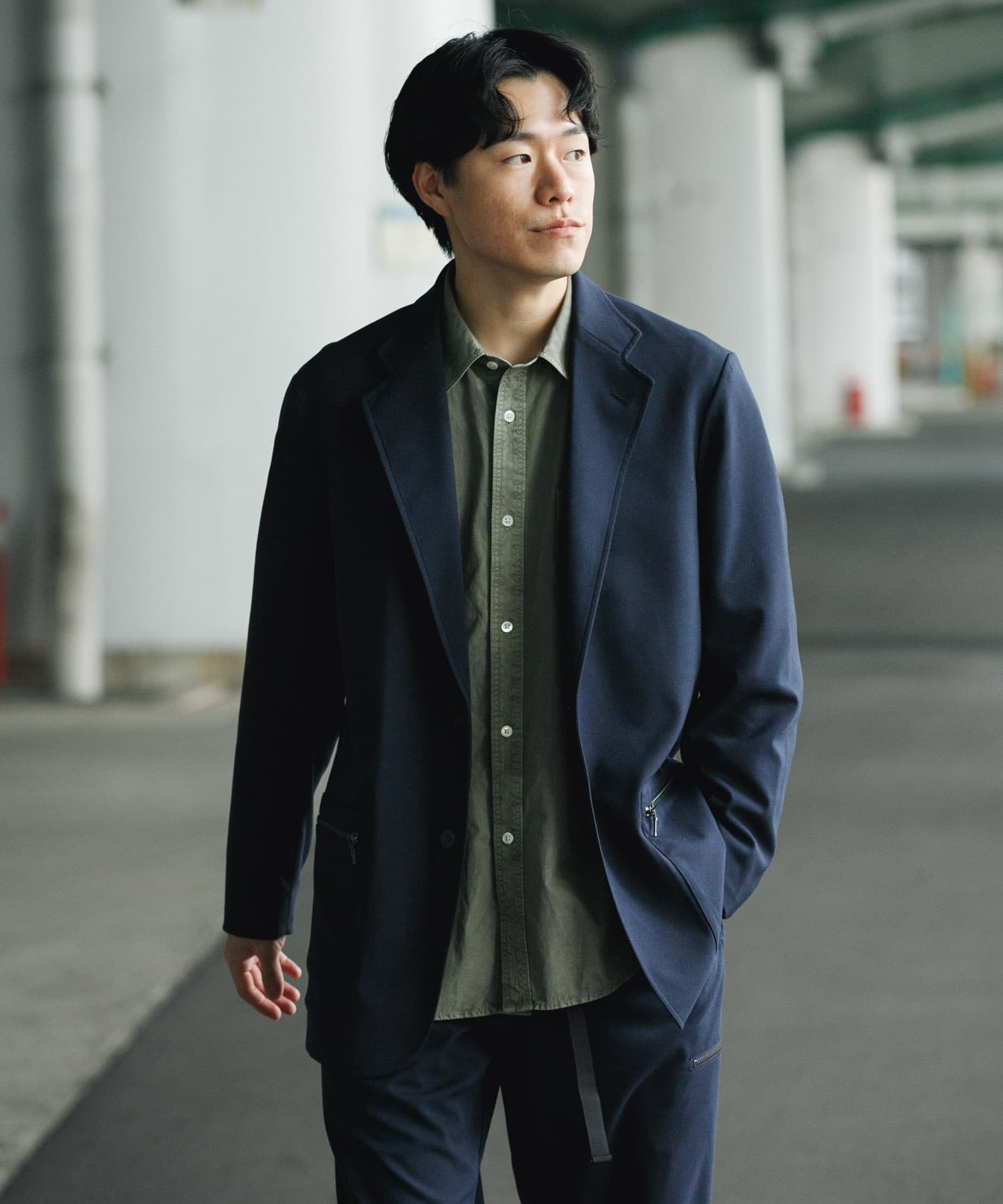 身長：176cm サイズ：L