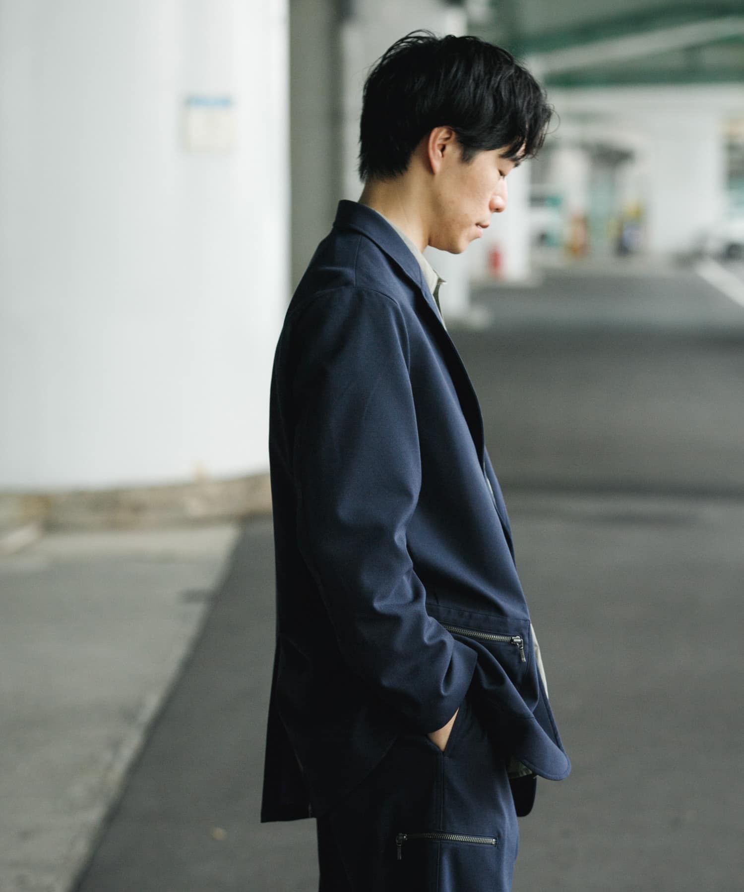 身長：176cm サイズ：L