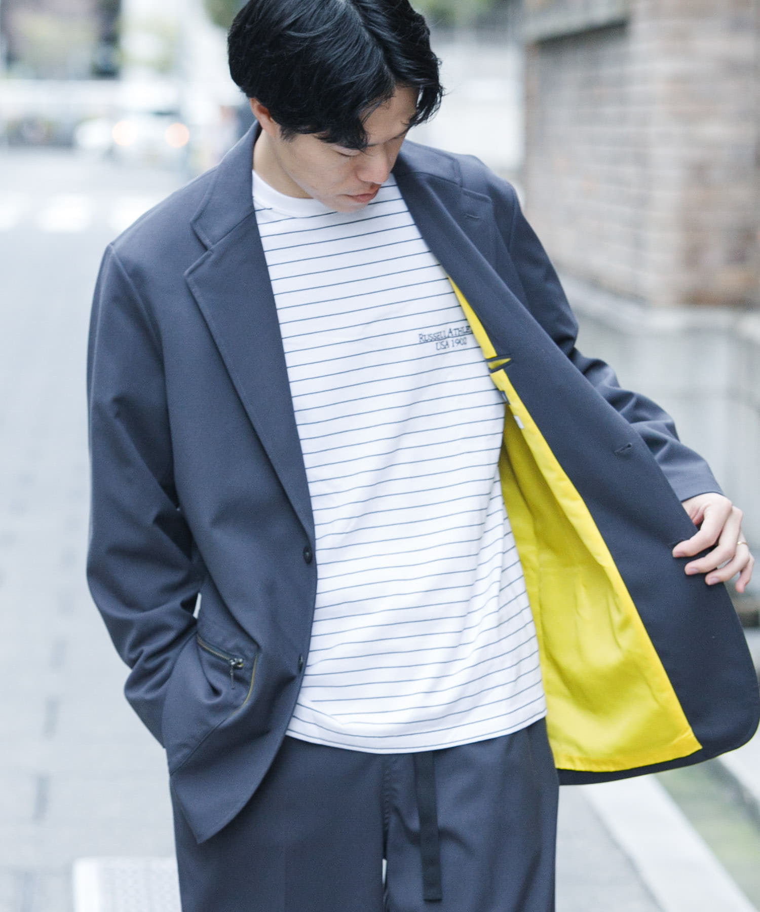 身長：176cm サイズ：L