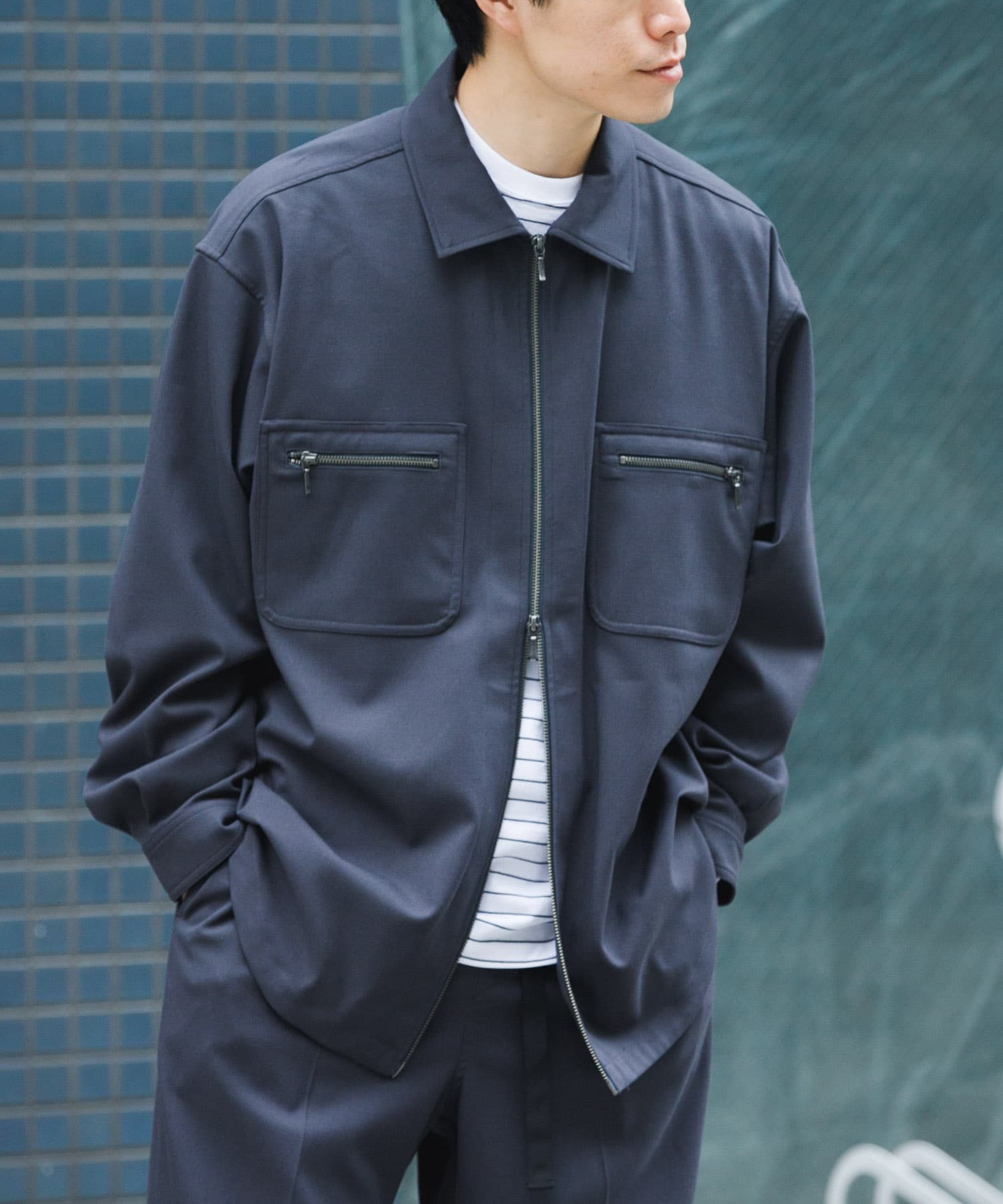 身長：176cm サイズ：L