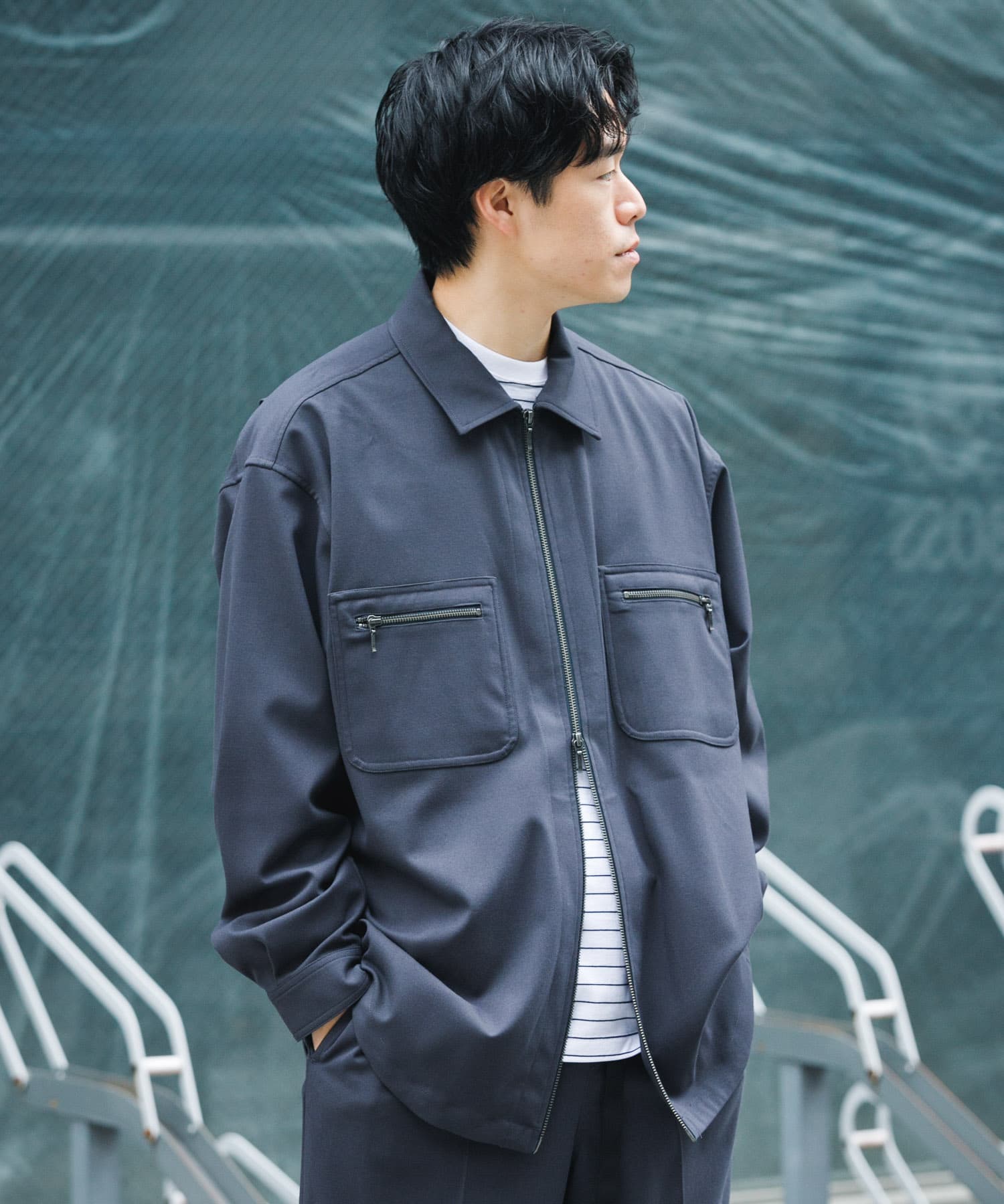 身長：176cm サイズ：L