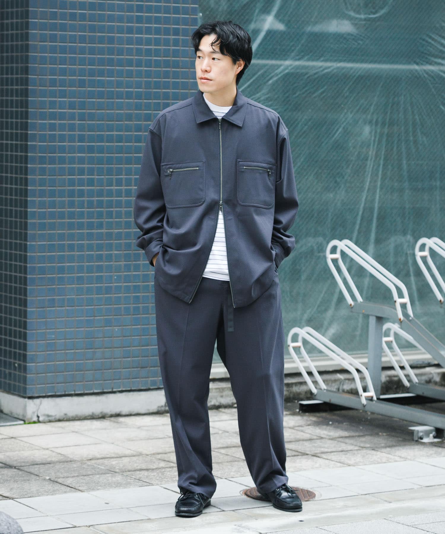 身長：176cm サイズ：L