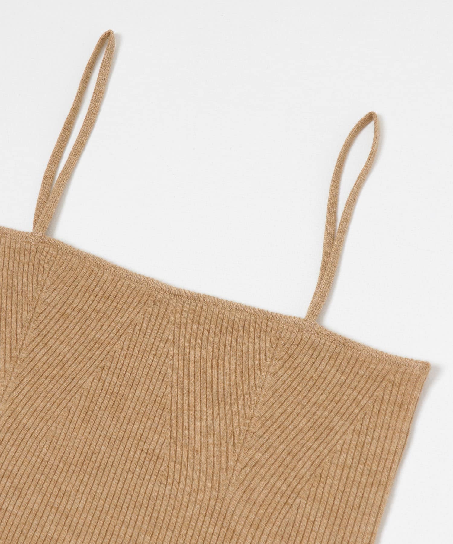 レイヤードニット BEIGE FREE