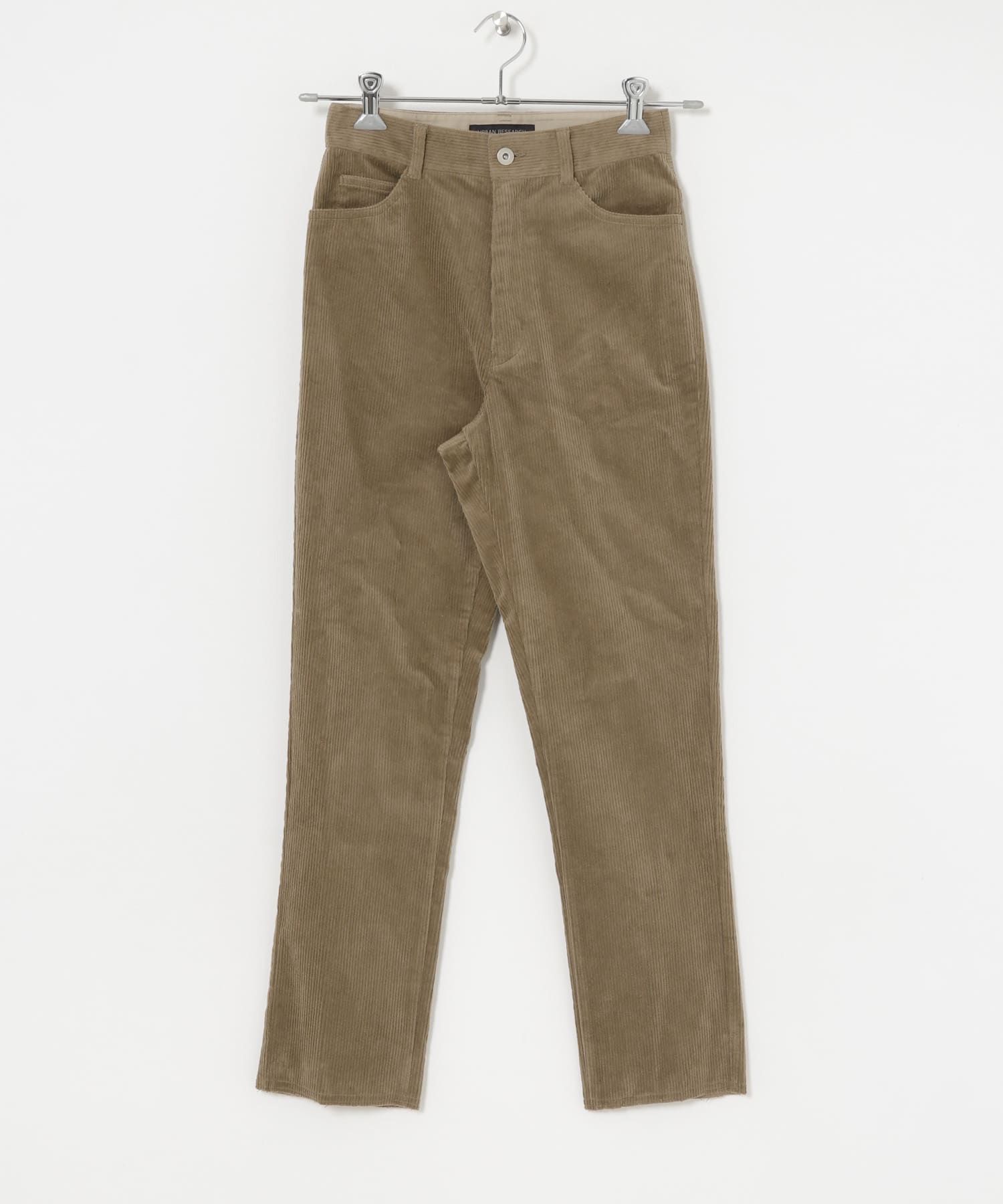 ストレッチコーデュロイストレートパンツ MOCHA 36