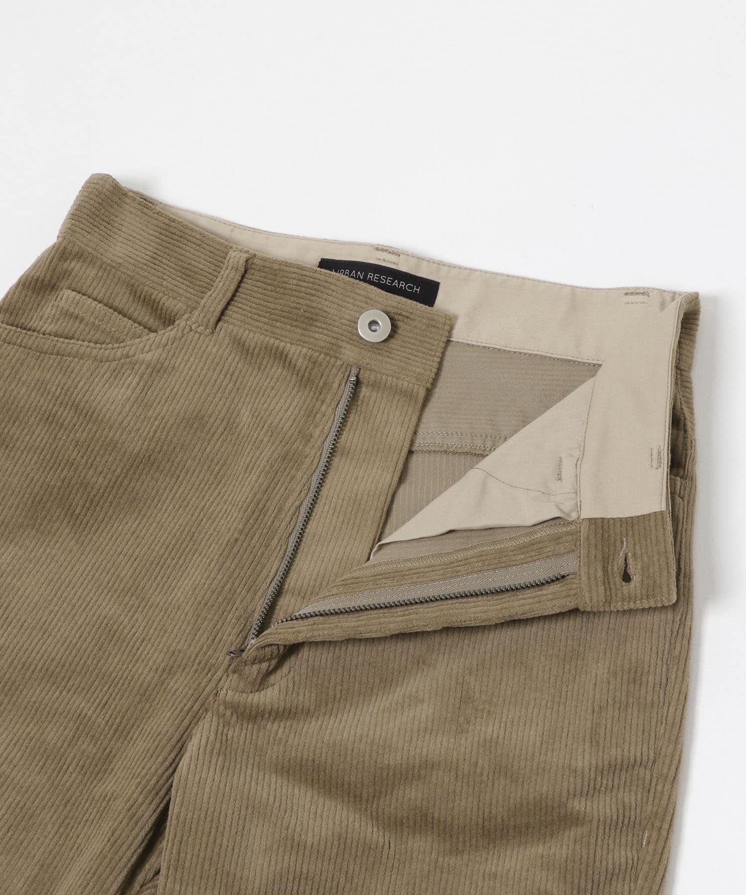 ストレッチコーデュロイストレートパンツ MOCHA 36