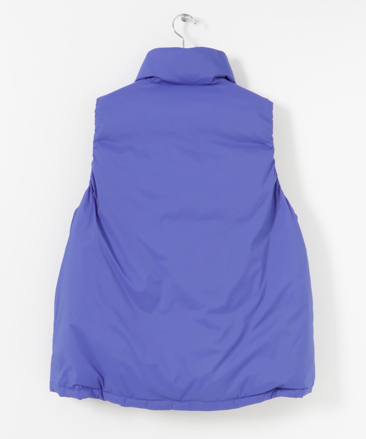 ステッチレスダウンベスト BLUE FREE