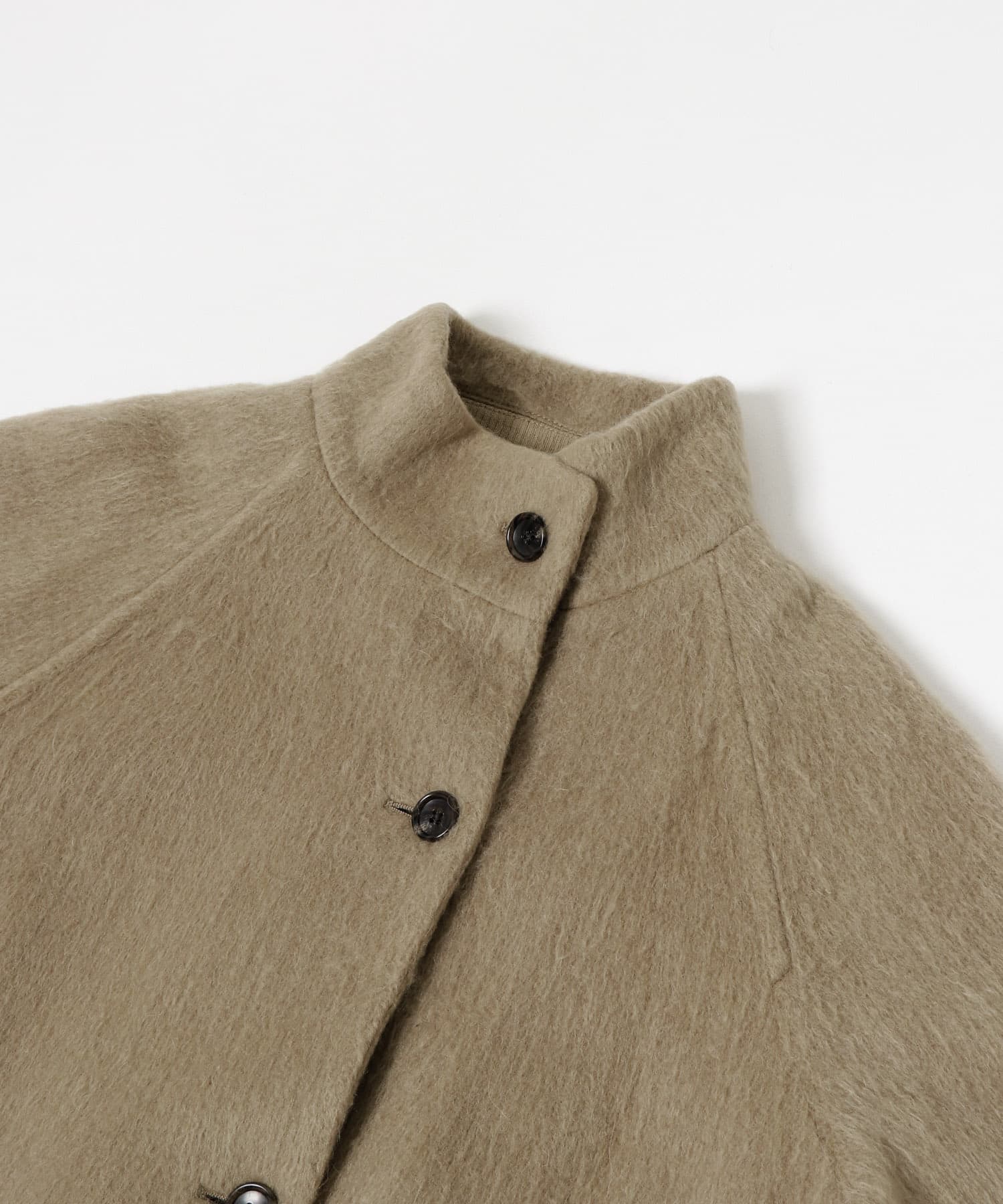 バルカラーシャギーコート BEIGE FREE