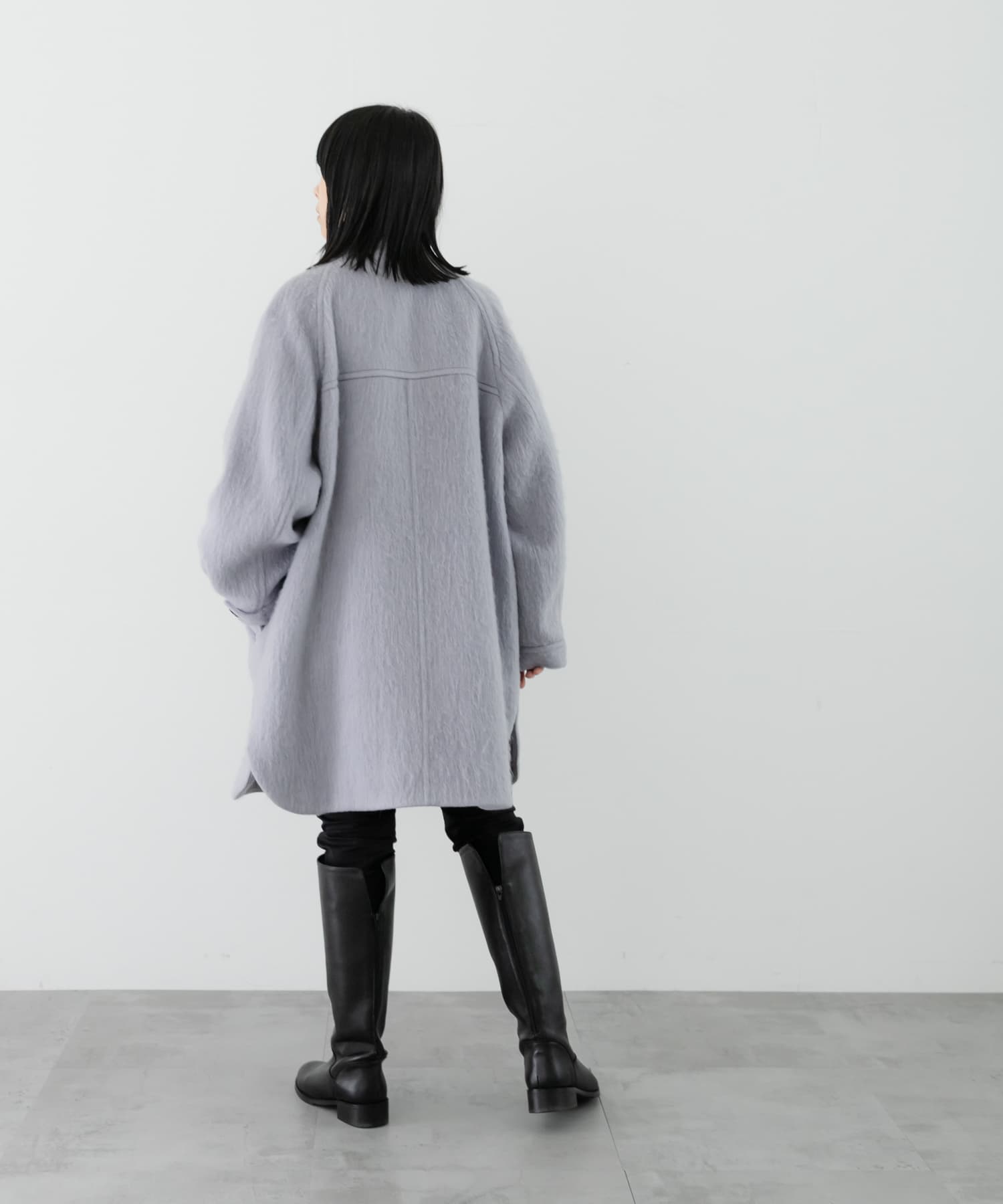 バルカラーシャギーコート(FREE BEIGE): アウター｜URBAN