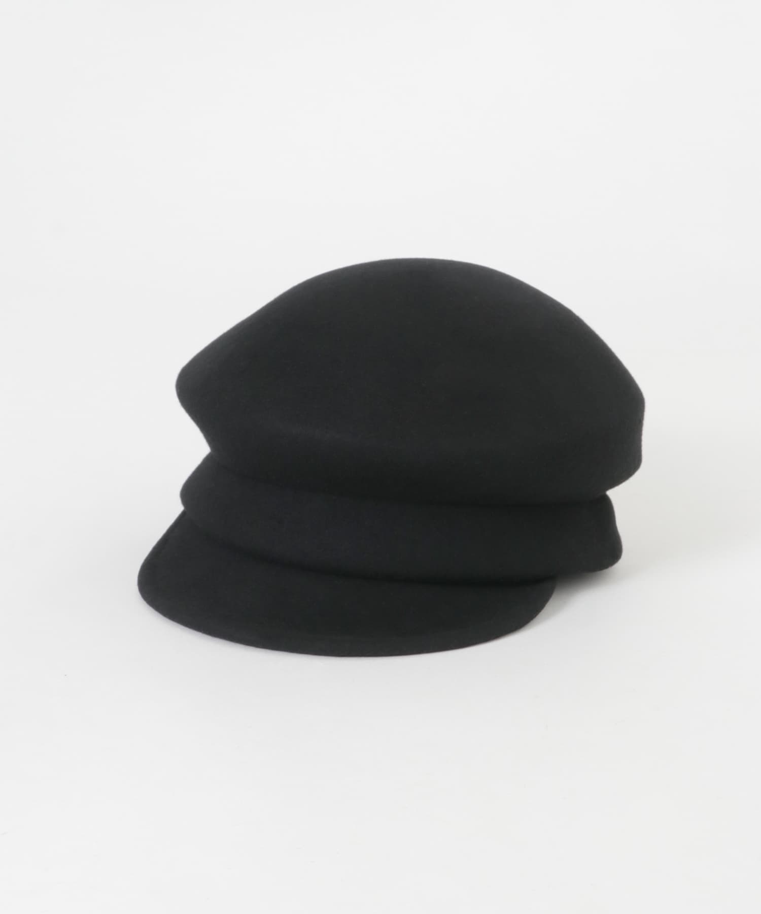 フェルトキャスケット BLACK -