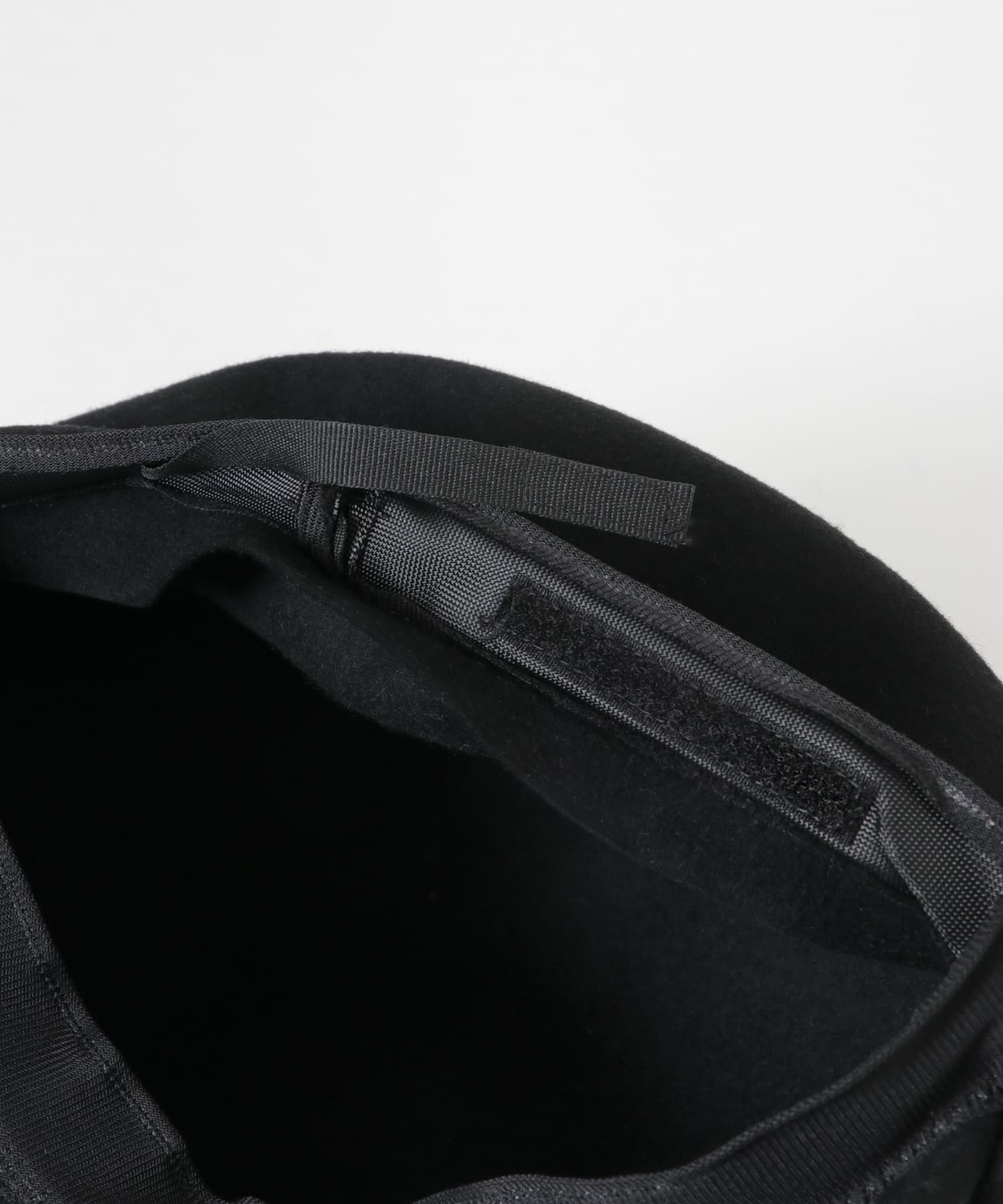 フェルトキャスケット BLACK -