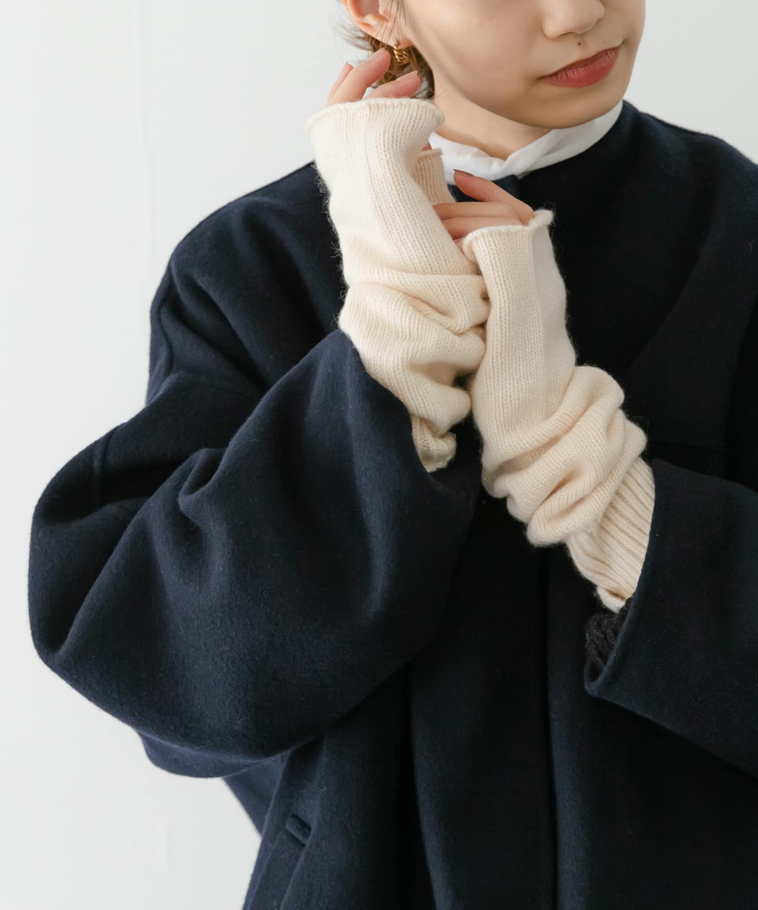 COGNOMEN W.FORGOTTEN PEACE GLOVES(Free NAVY): ファッション雑貨