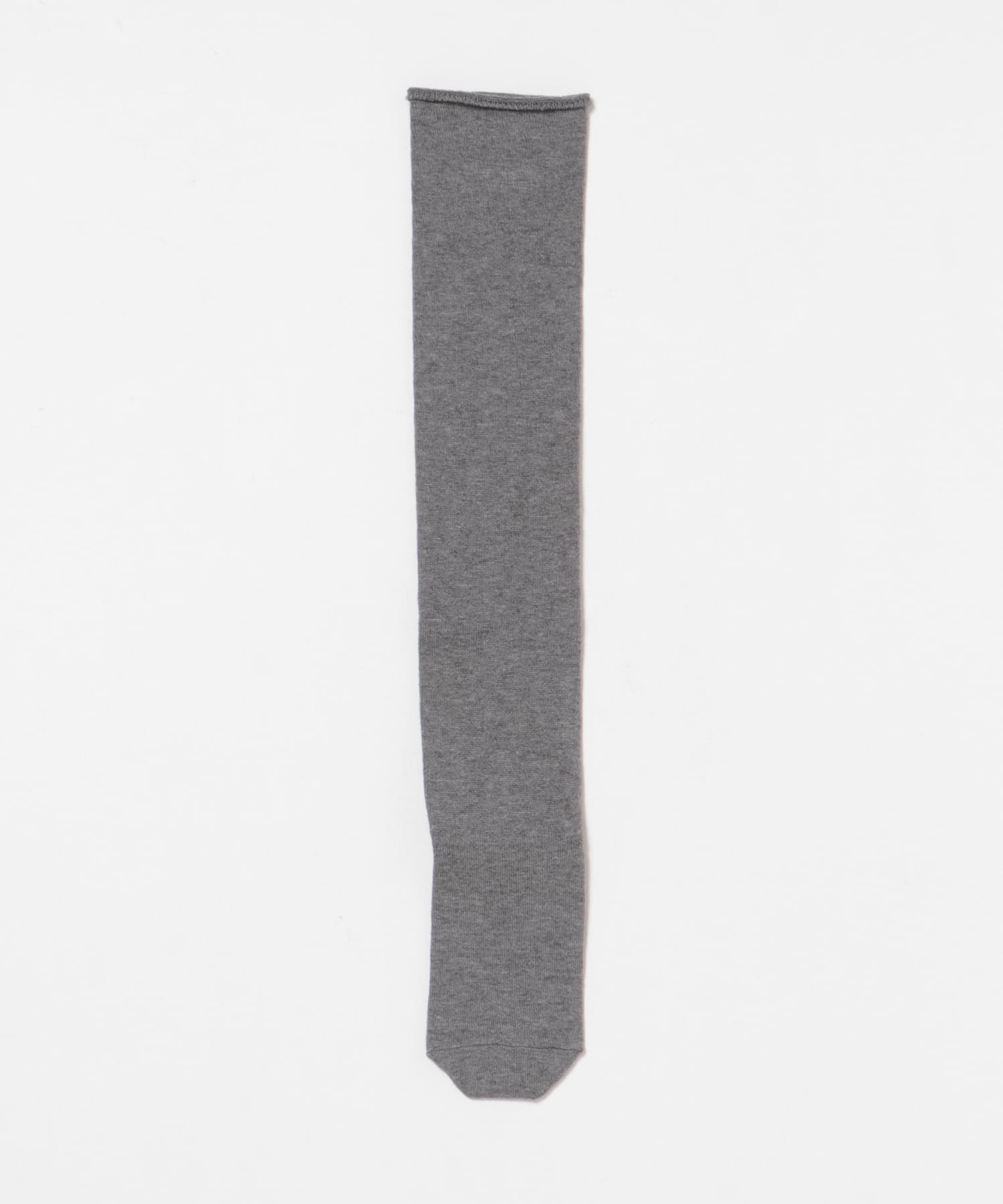 ウールコットンハイソックス CHARCOAL FREE