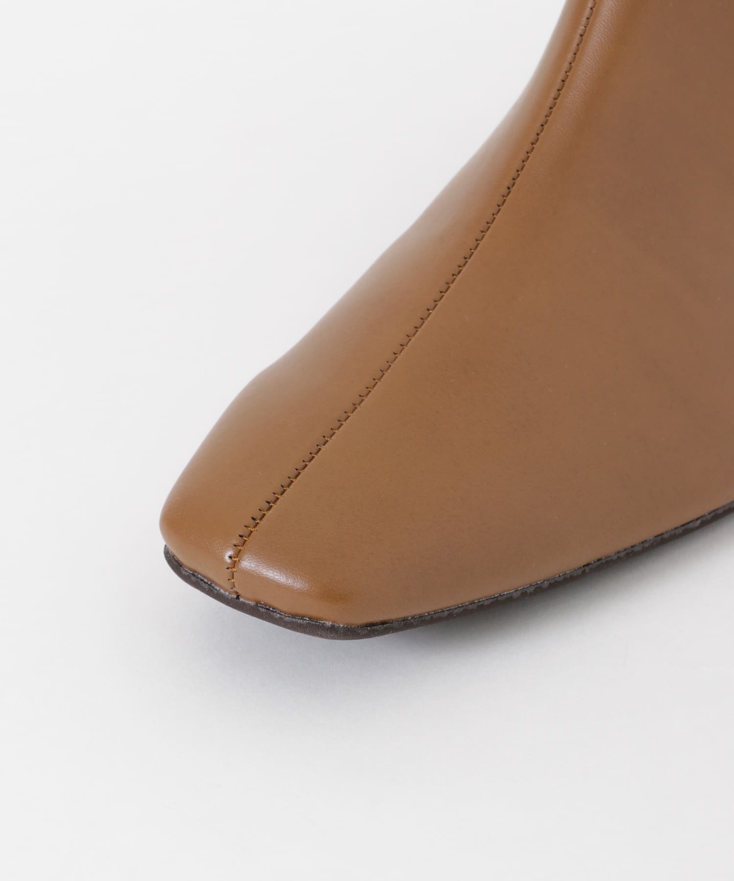 『MADE IN JAPAN』スクエアトゥブーツ BROWN 36