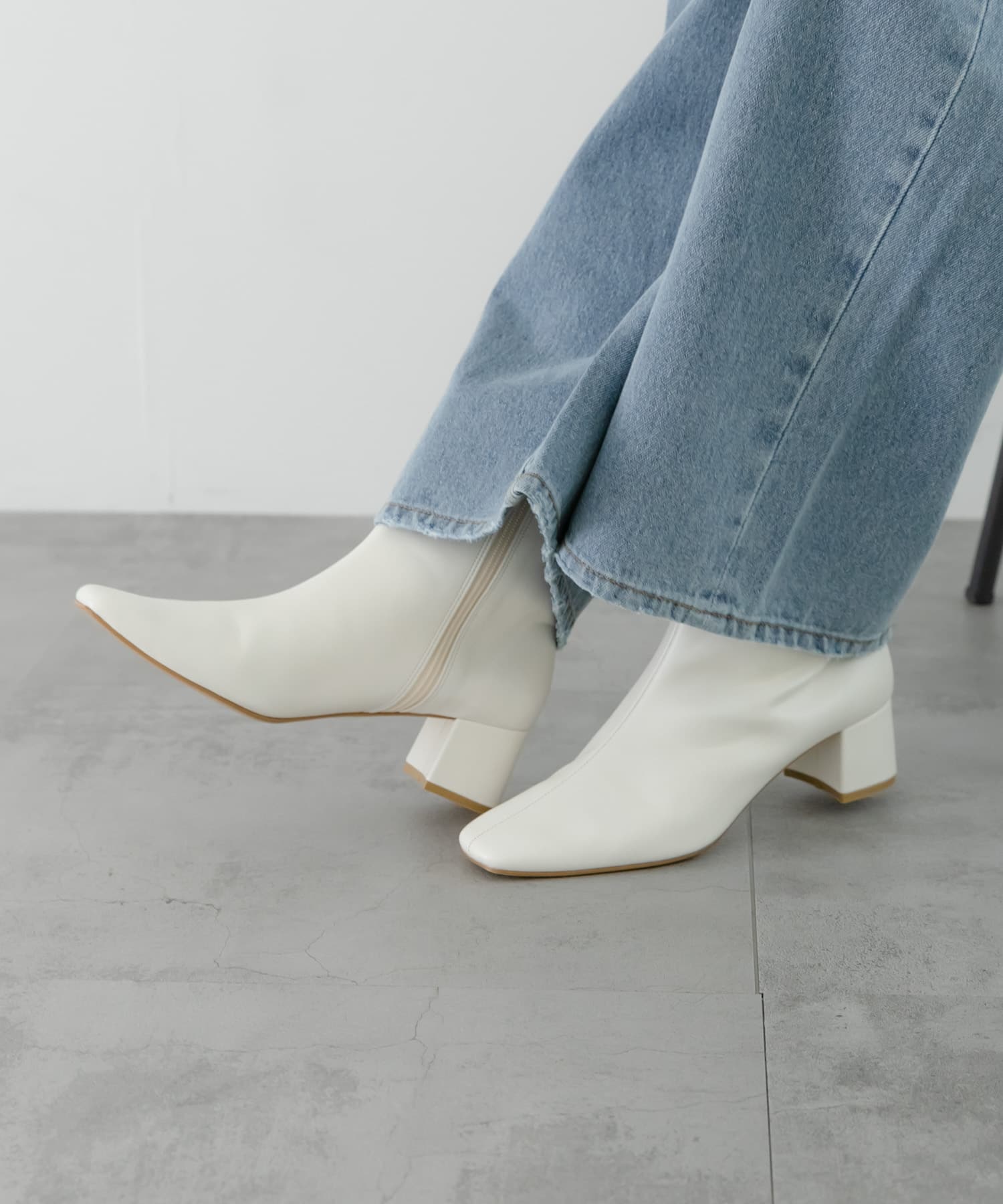 『MADE IN JAPAN』スクエアトゥブーツ