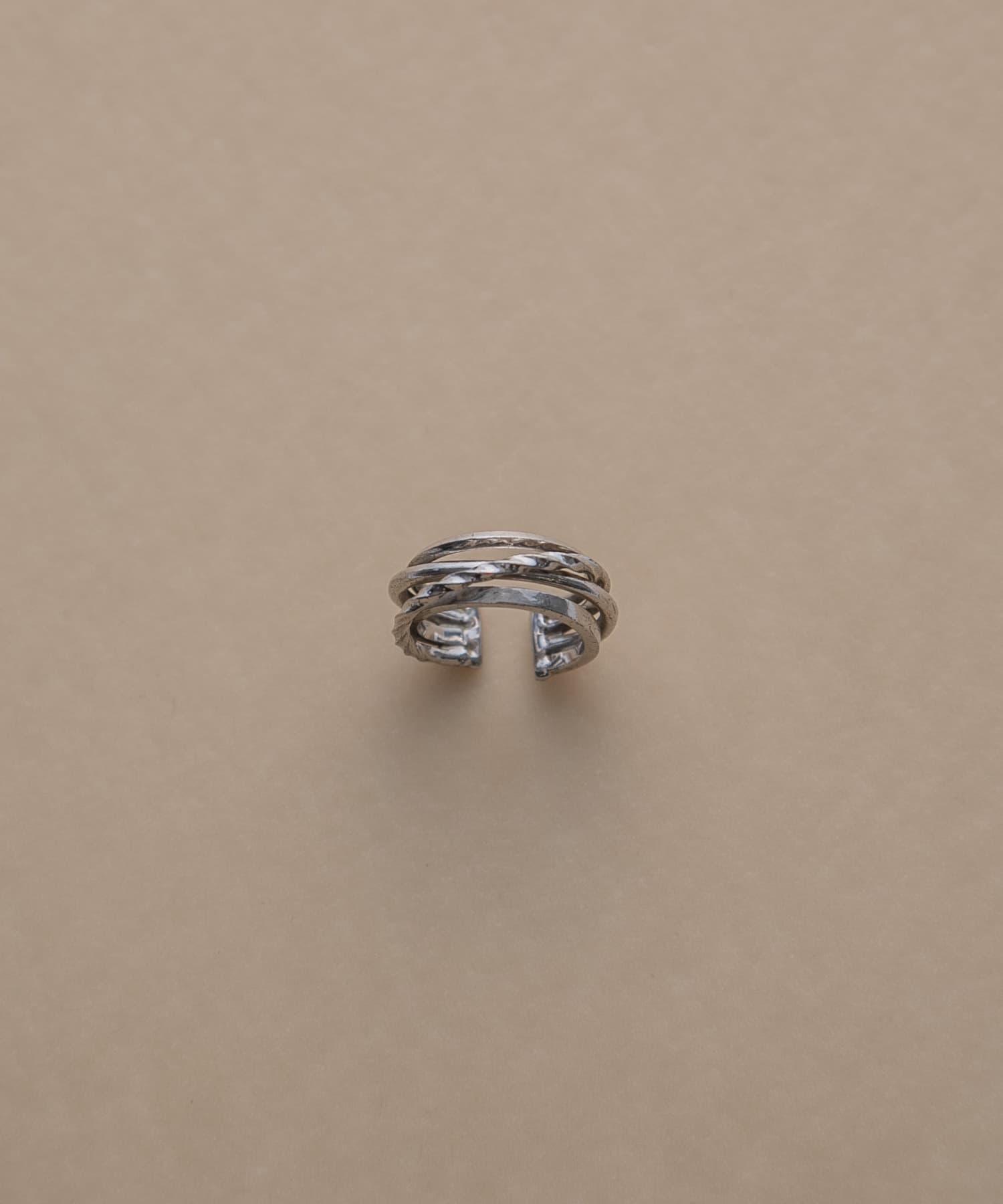 decor『デコール』　Spiral twist ring SILVER -