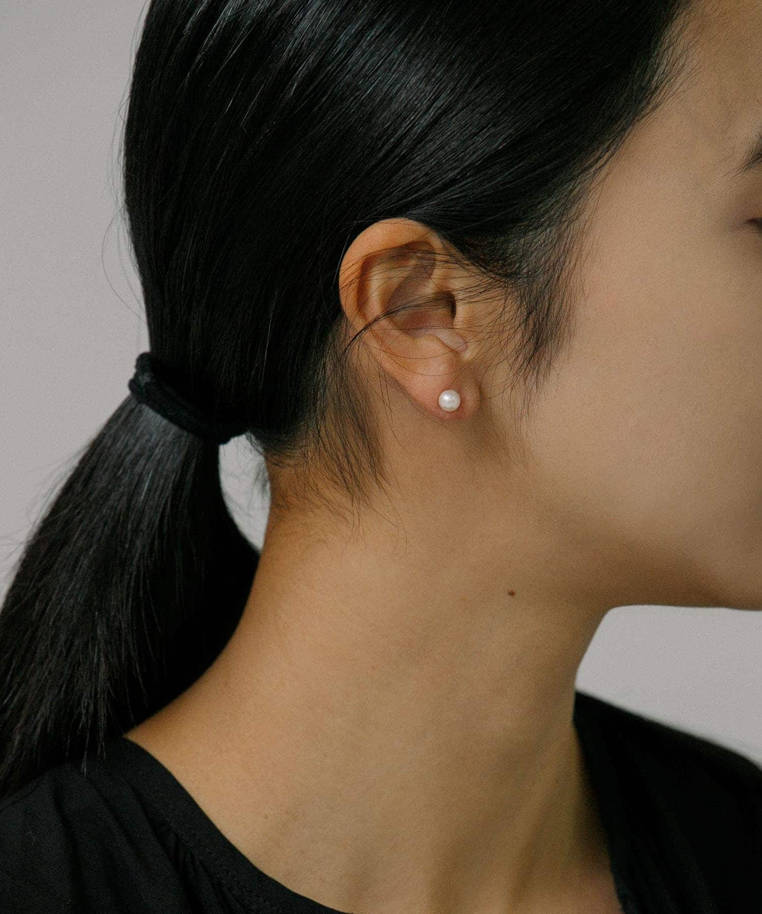 ff by decor urban research　アコヤパール5mmピアス パール -
