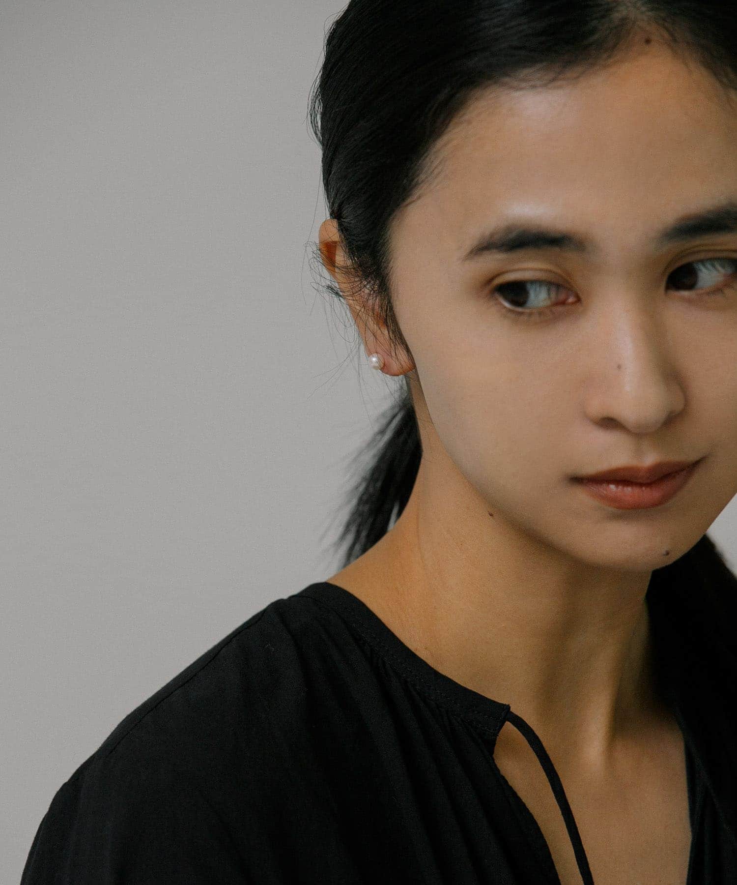 ff by decor urban research　アコヤパール5mmピアス パール -