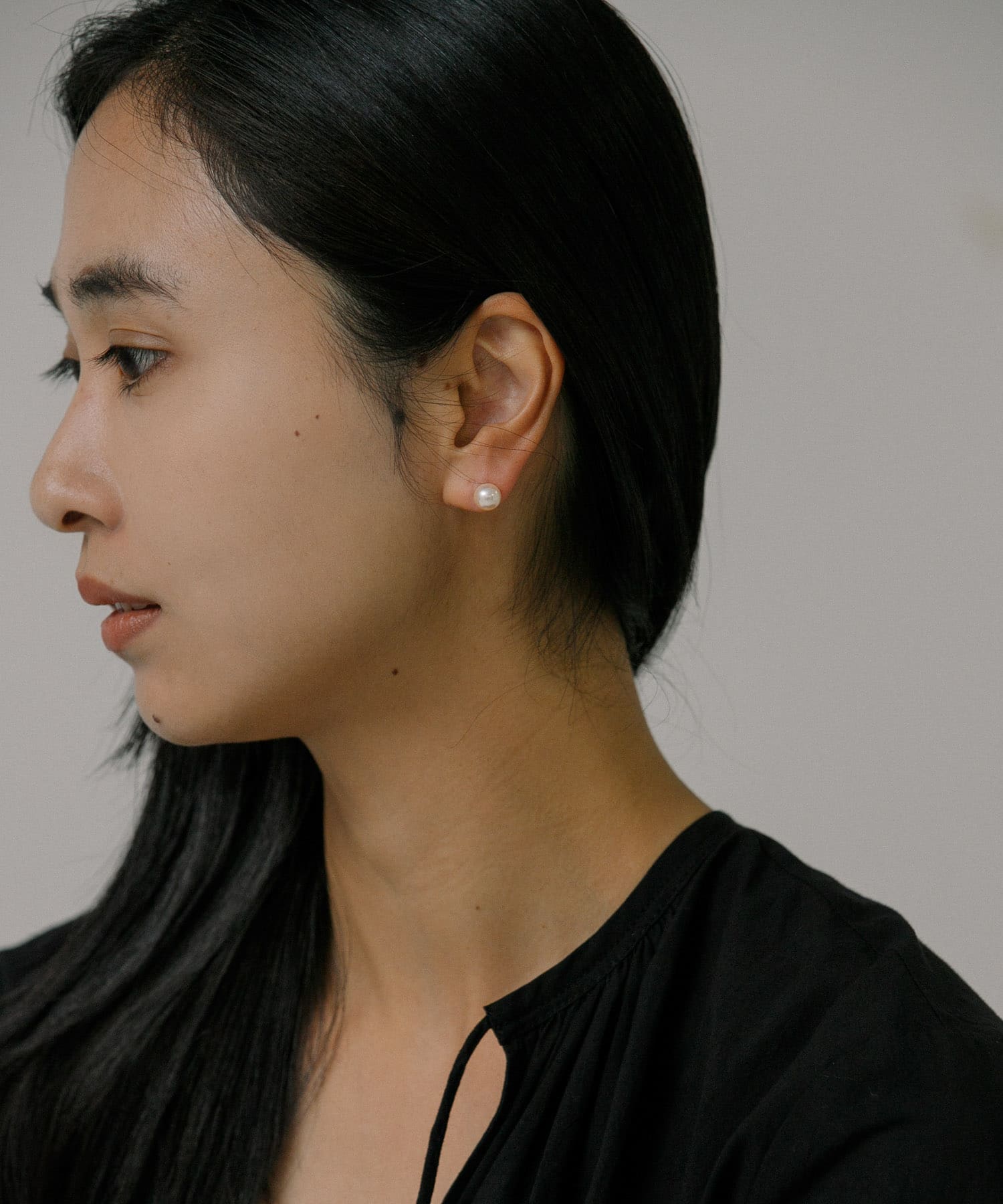 ff by decor urban research　アコヤパール8mmピアス パール -