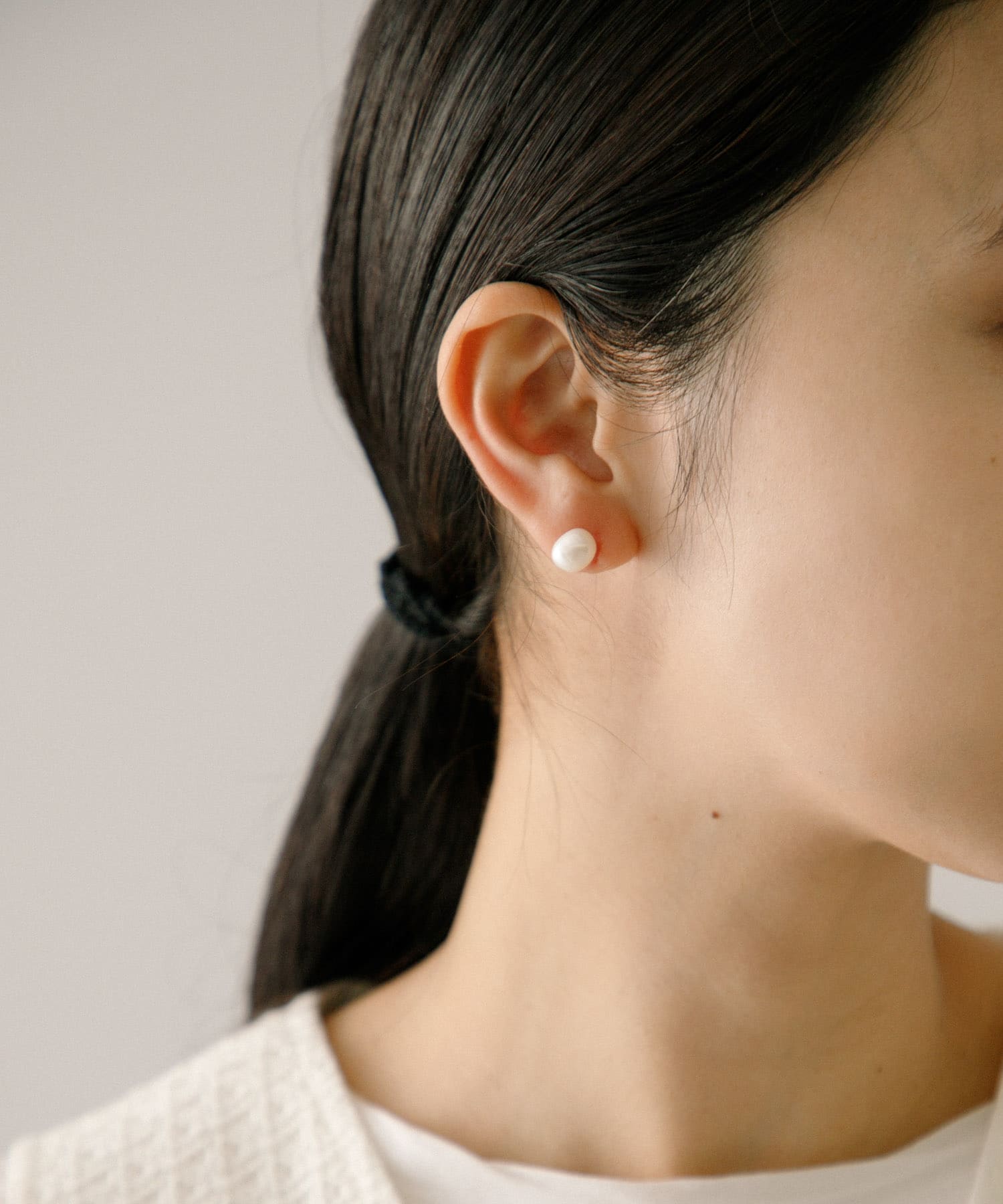 ff by decor urban research　ケシパールポストピアス パール -