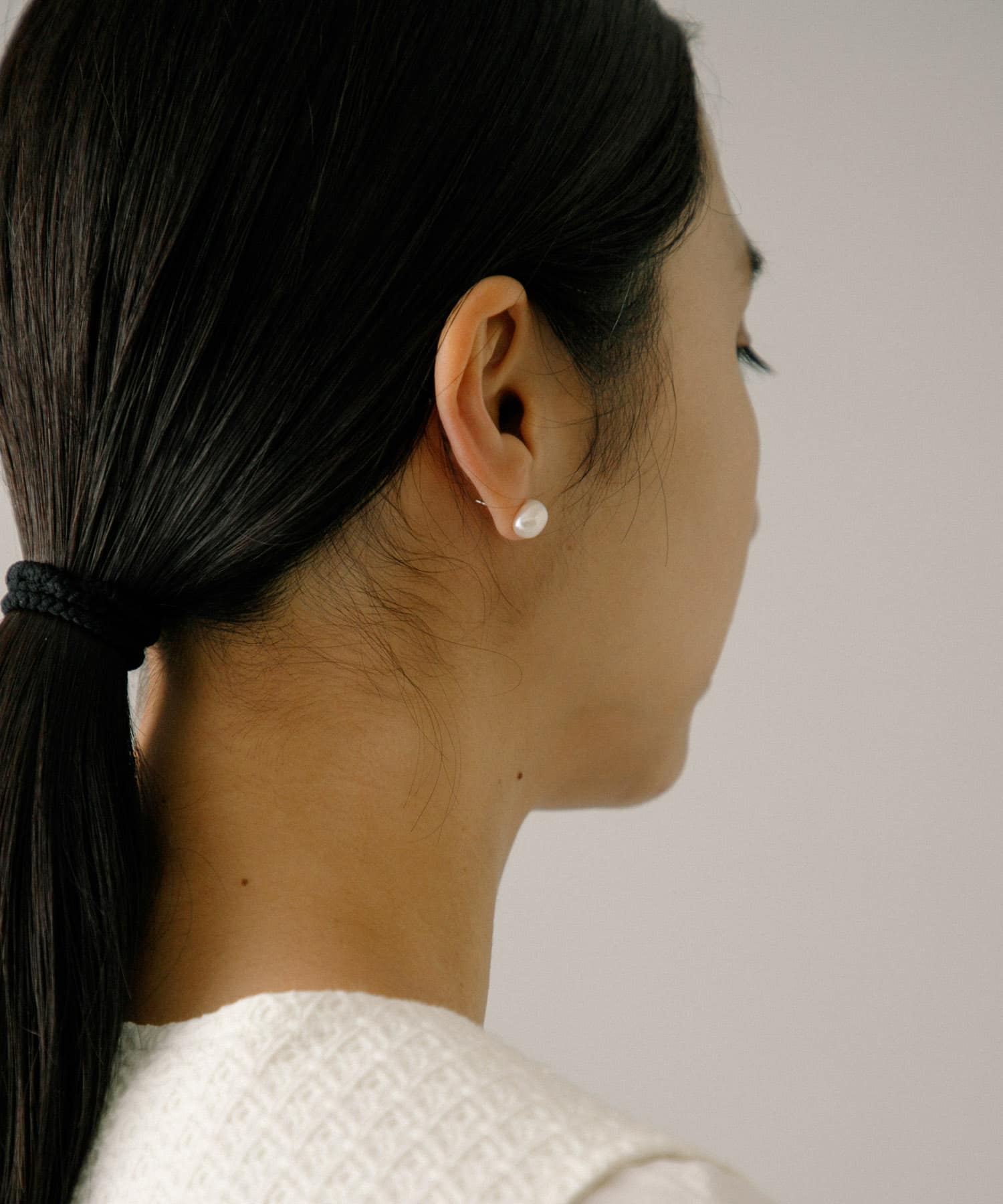 ff by decor urban research　ケシパールポストピアス パール -