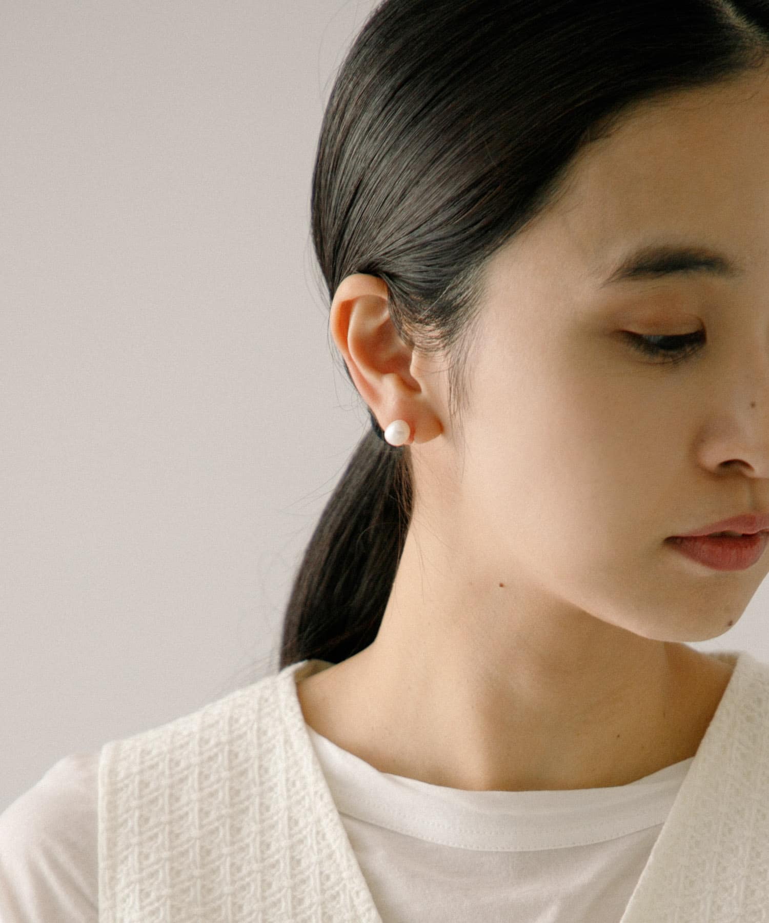 ff by decor urban research　ケシパールポストピアス パール -