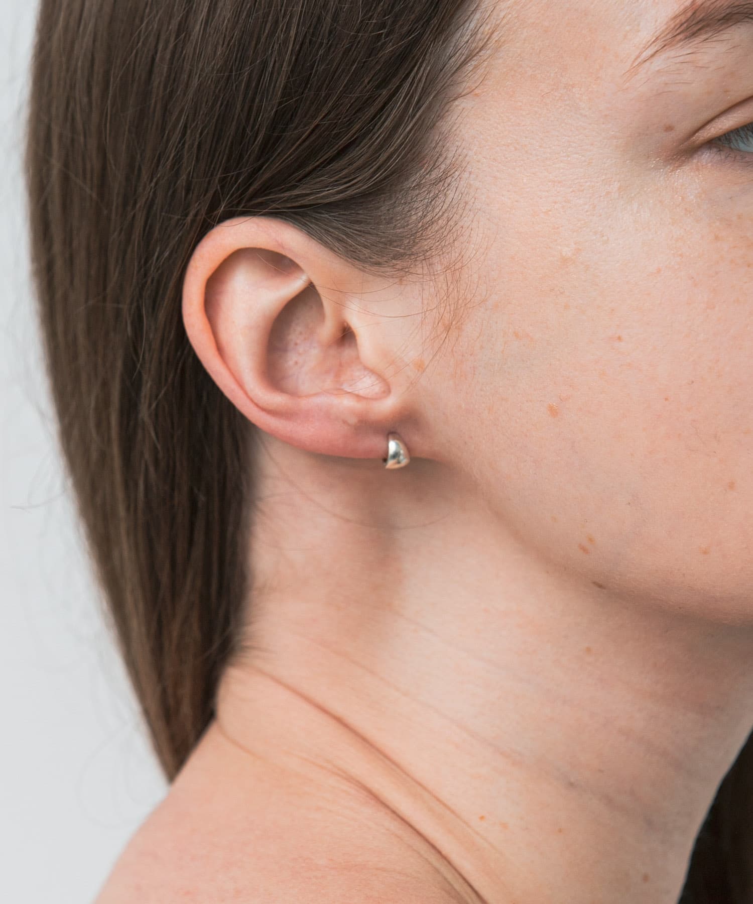 decor『デコール』　Plump Drop Pierce S SILVER -