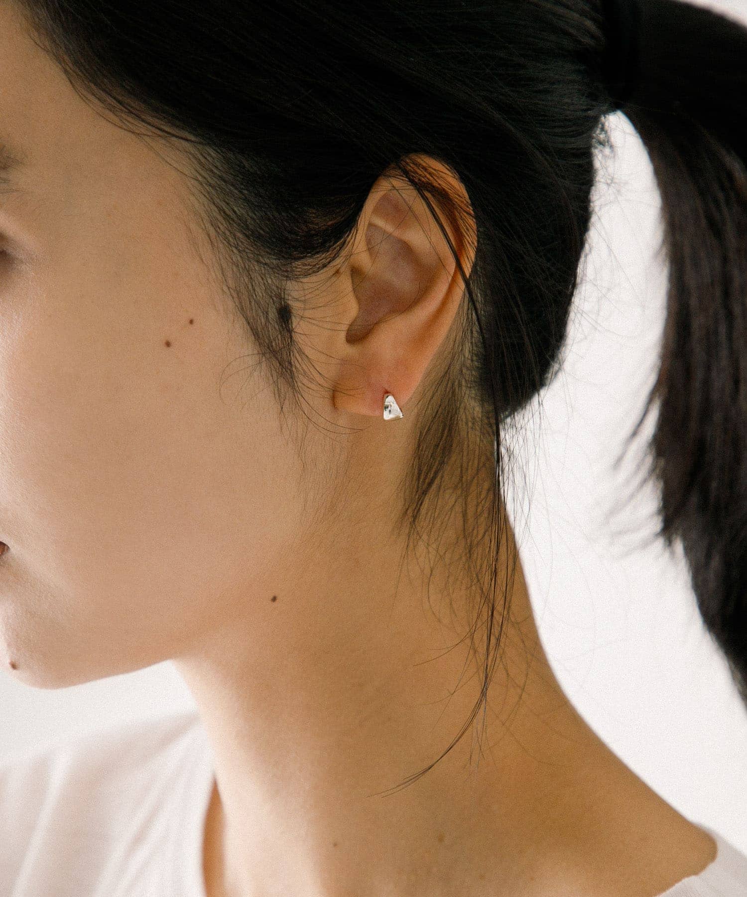 decor『デコール』　Plump Drop Pierce S SILVER -