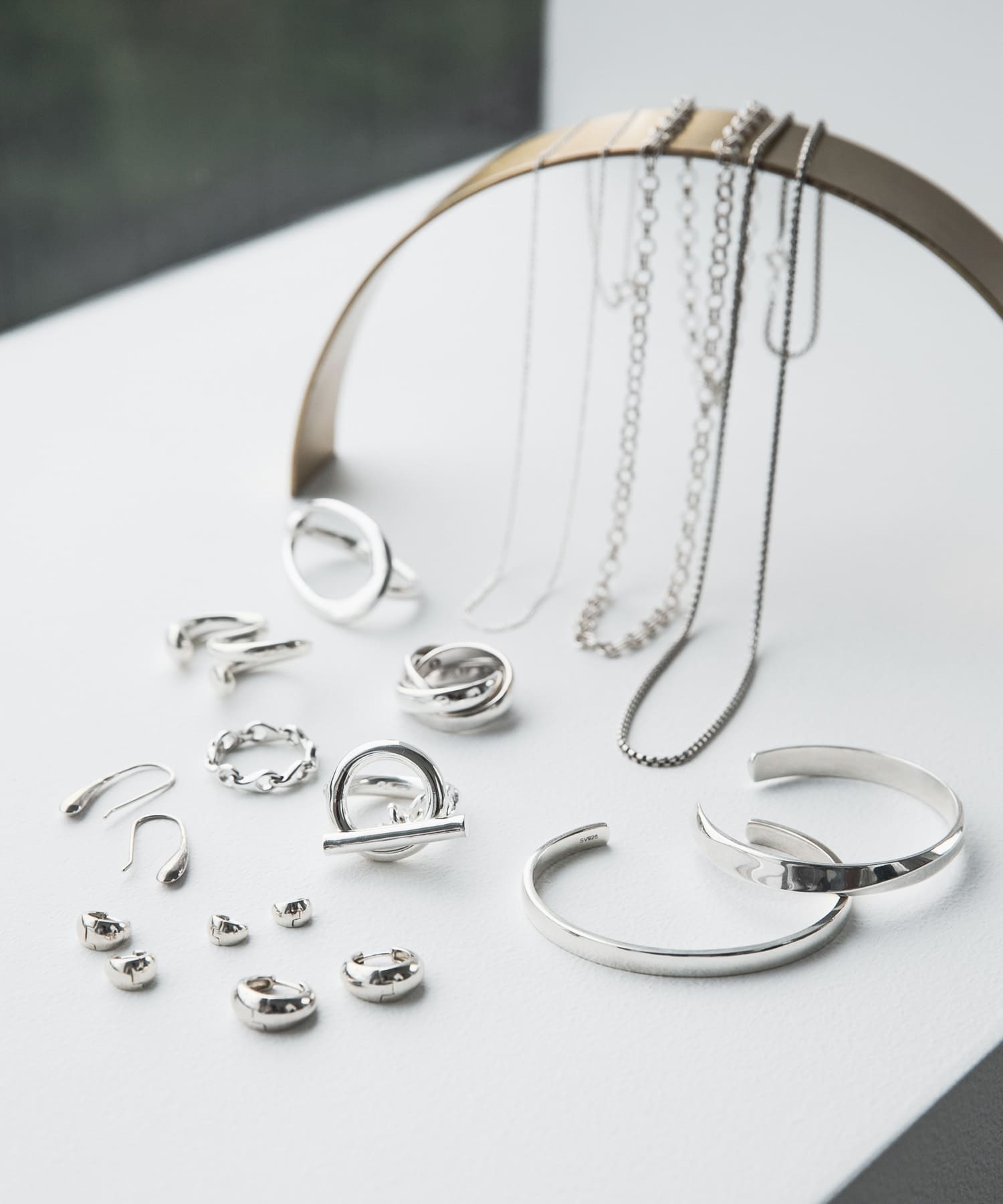 decor『デコール』　Plump Drop Pierce S SILVER -