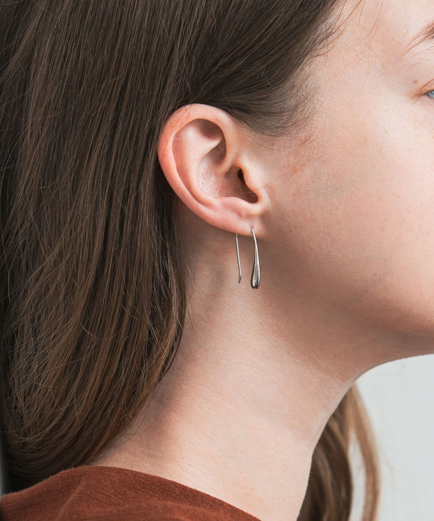 decor『デコール』　DropHook Pierce SILVER -