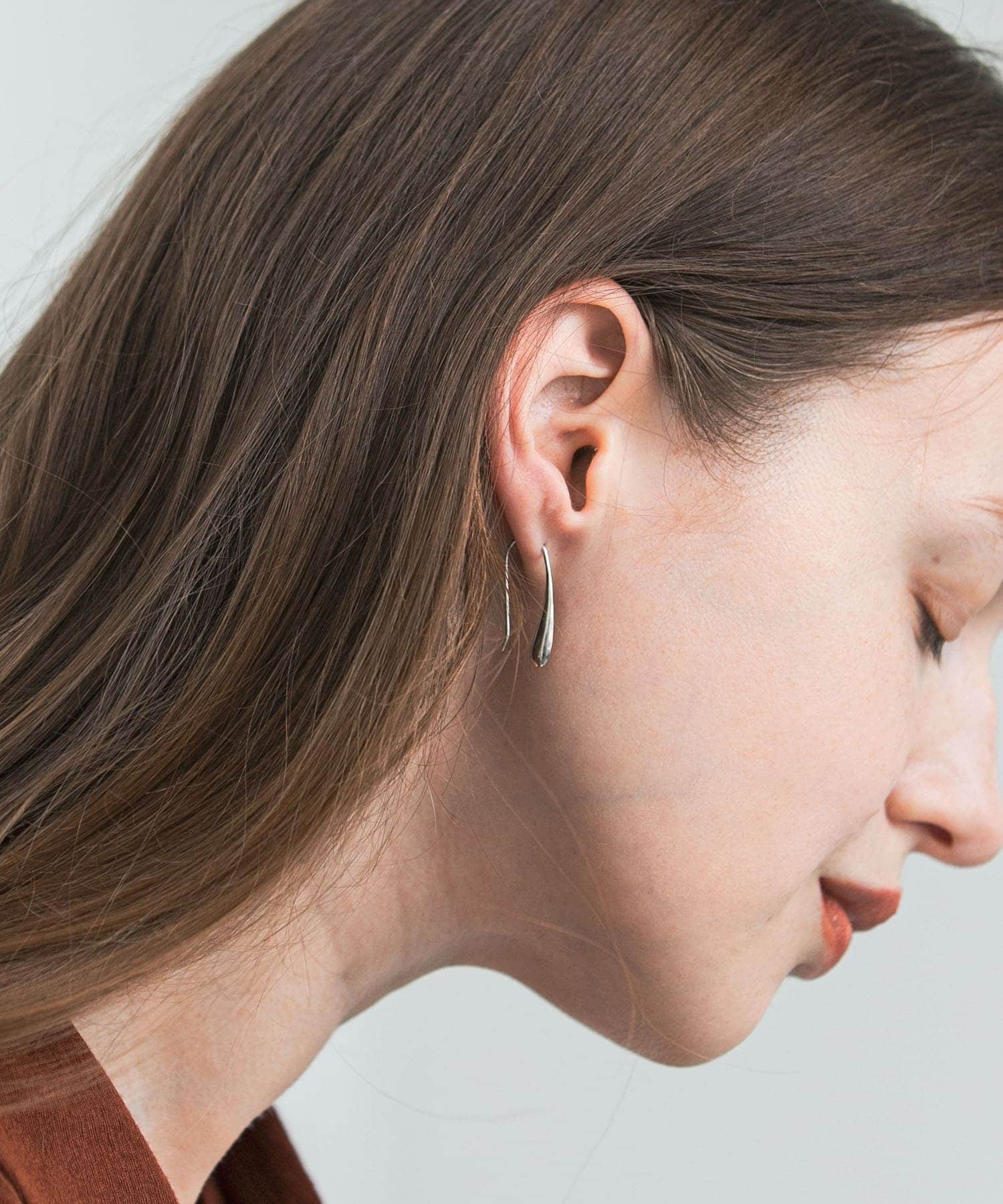 decor『デコール』　DropHook Pierce SILVER -