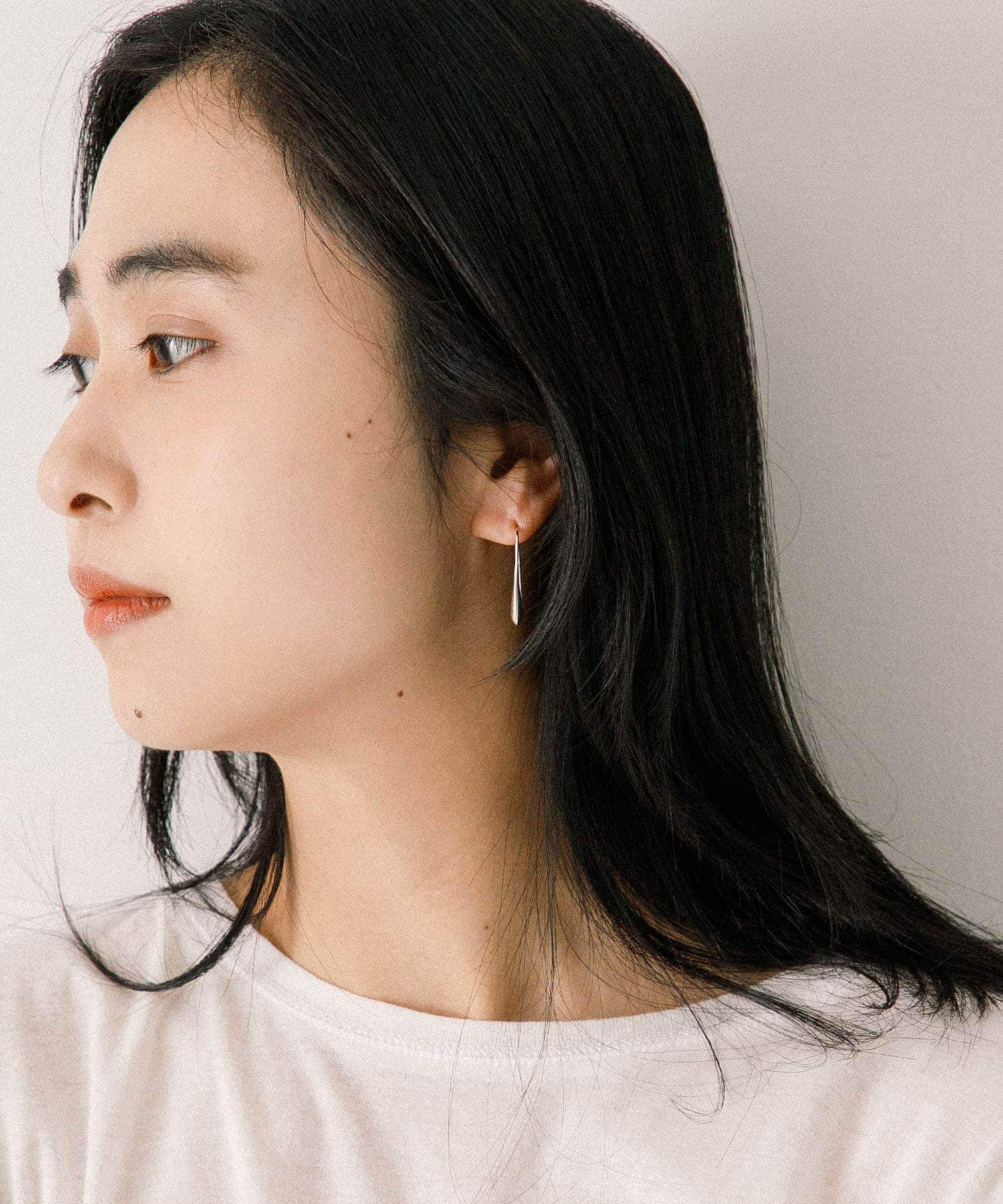 decor『デコール』　DropHook Pierce SILVER -