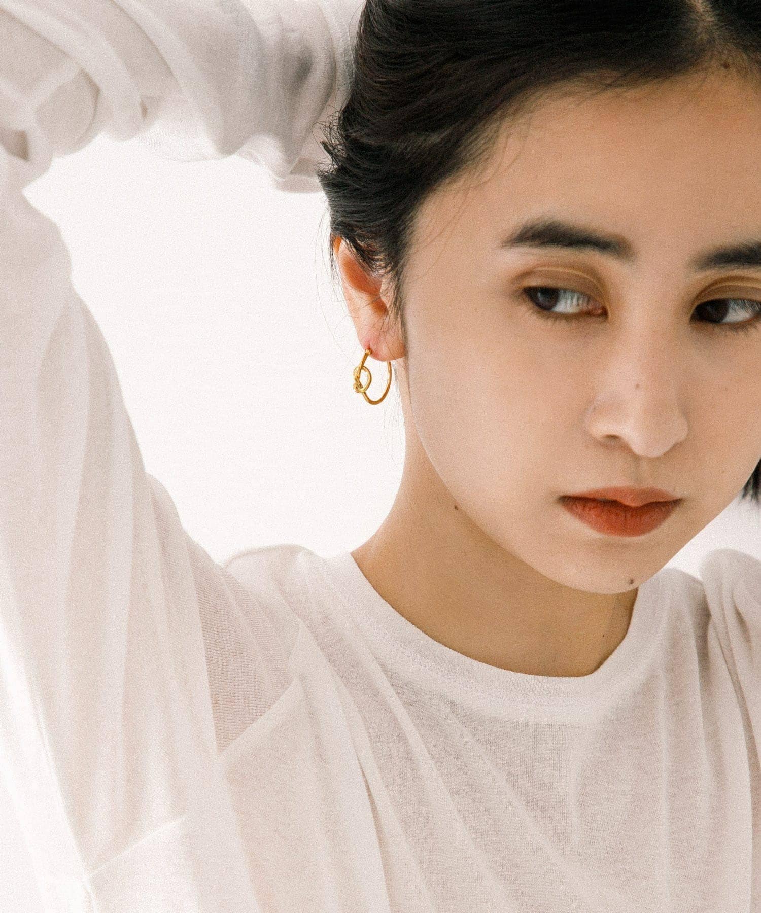 decor『デコール』　Ribbon Pierce L GOLD -
