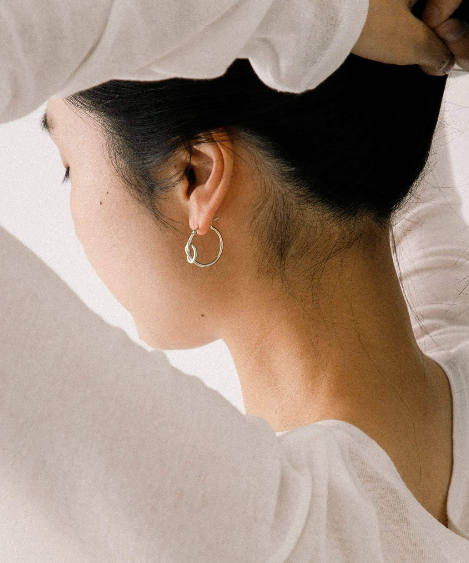 decor『デコール』　Ribbon Pierce L SILVER -