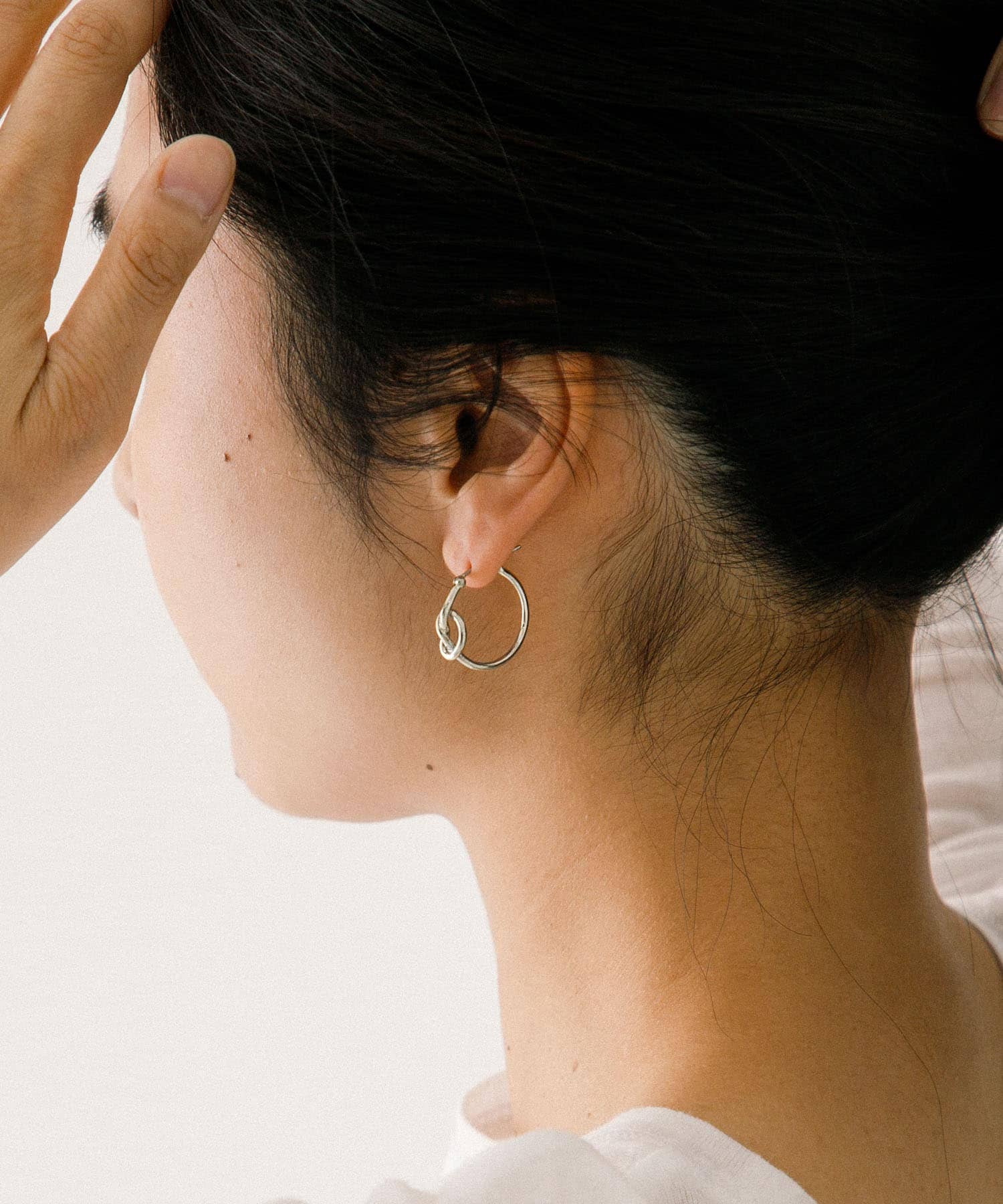 decor『デコール』　Ribbon Pierce L SILVER -