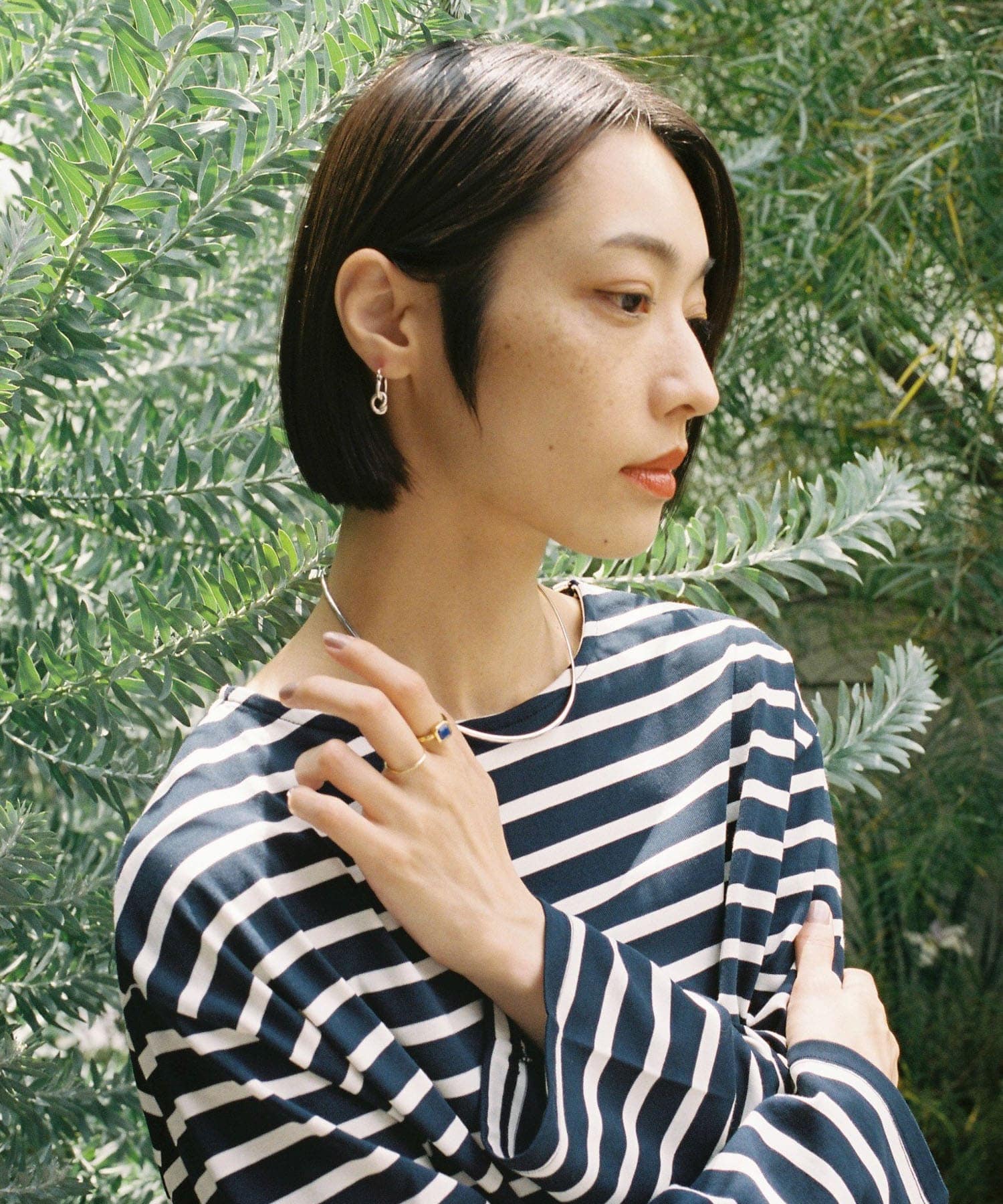 decor『デコール』　Ribbon Pierce L SILVER -