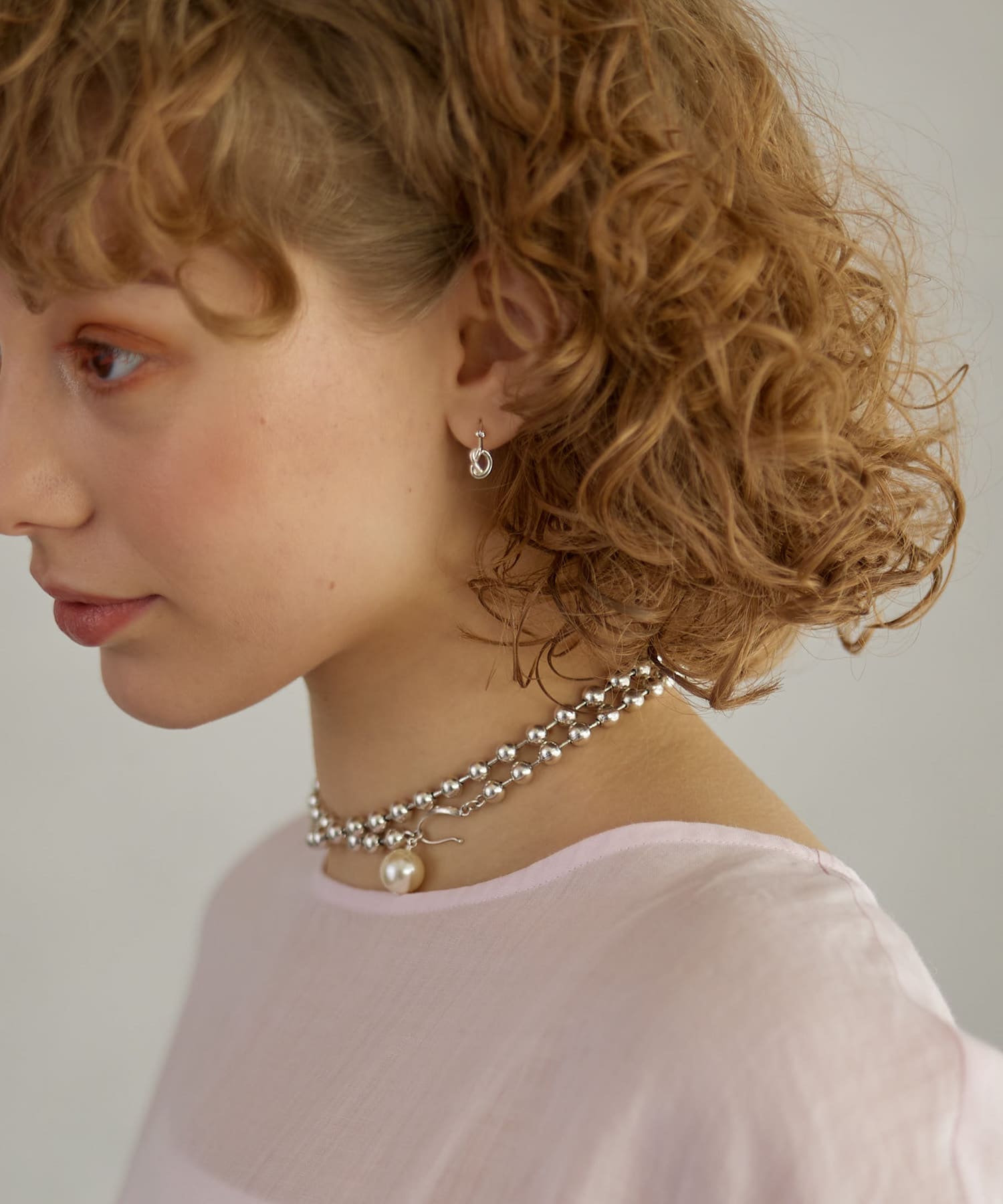 decor『デコール』　Ribbon Pierce S SILVER -